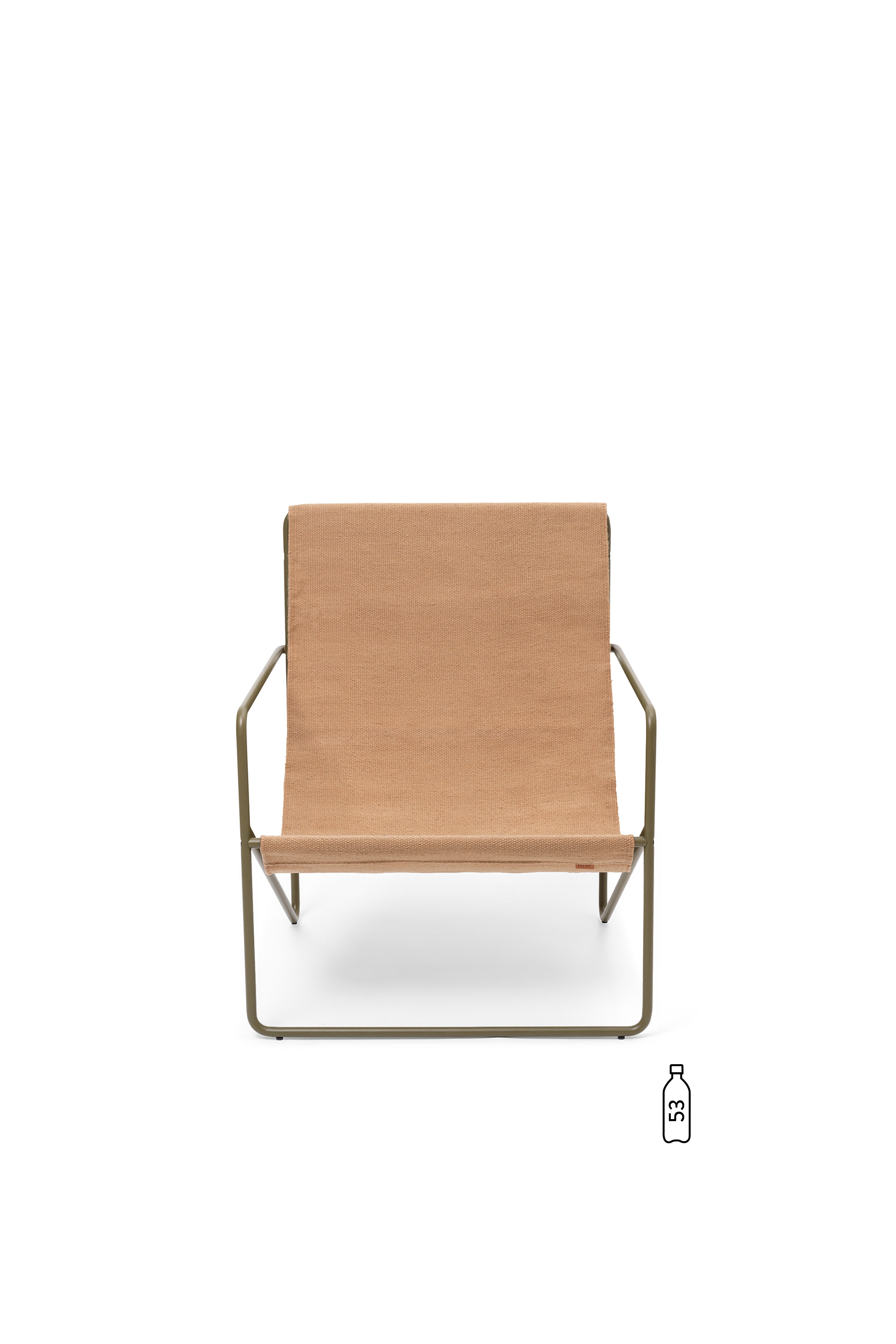 Gartenstuhl DESERT beige mit beiger Basis
