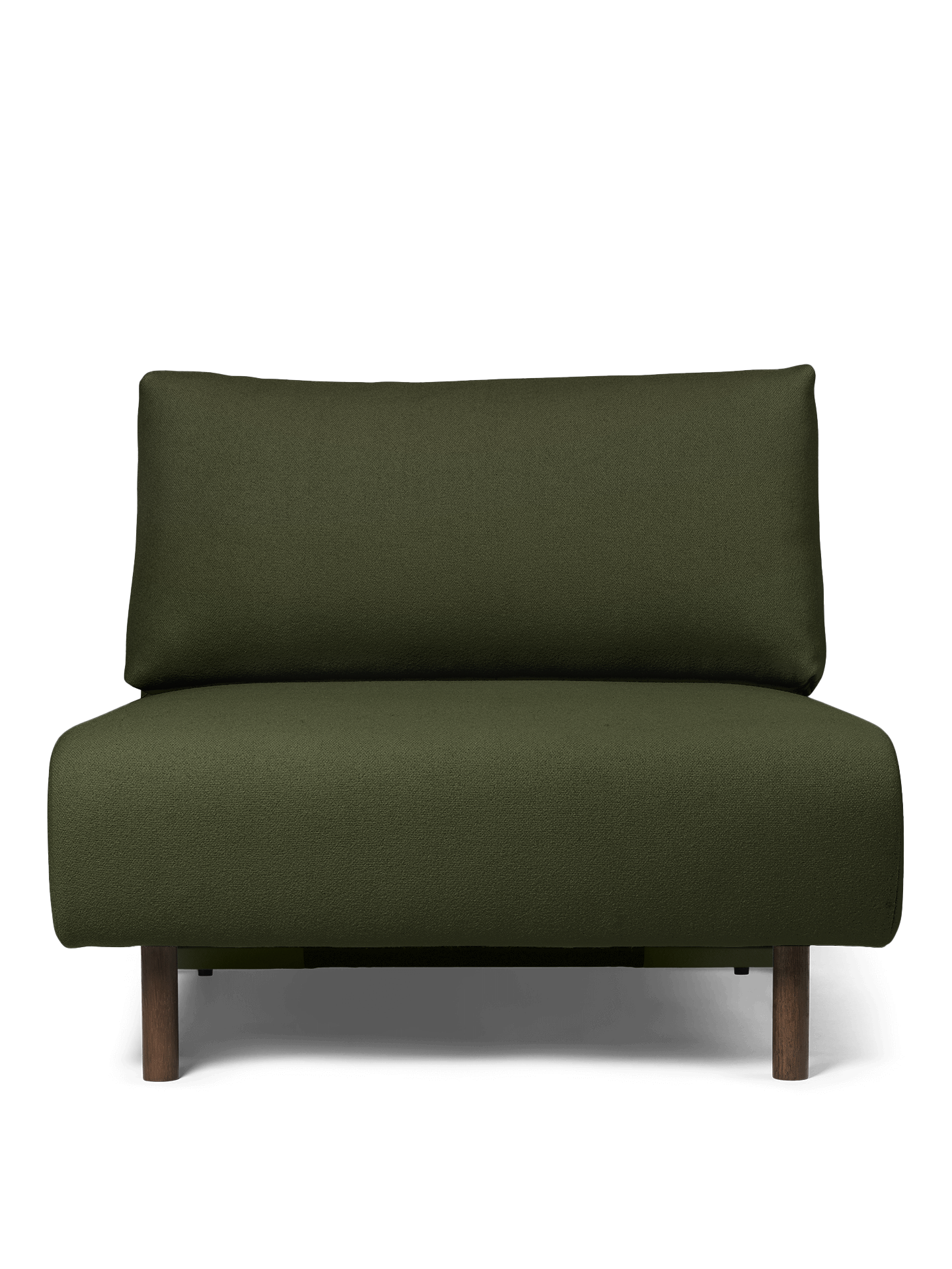 Dase modular sofa - central element dark green tonus