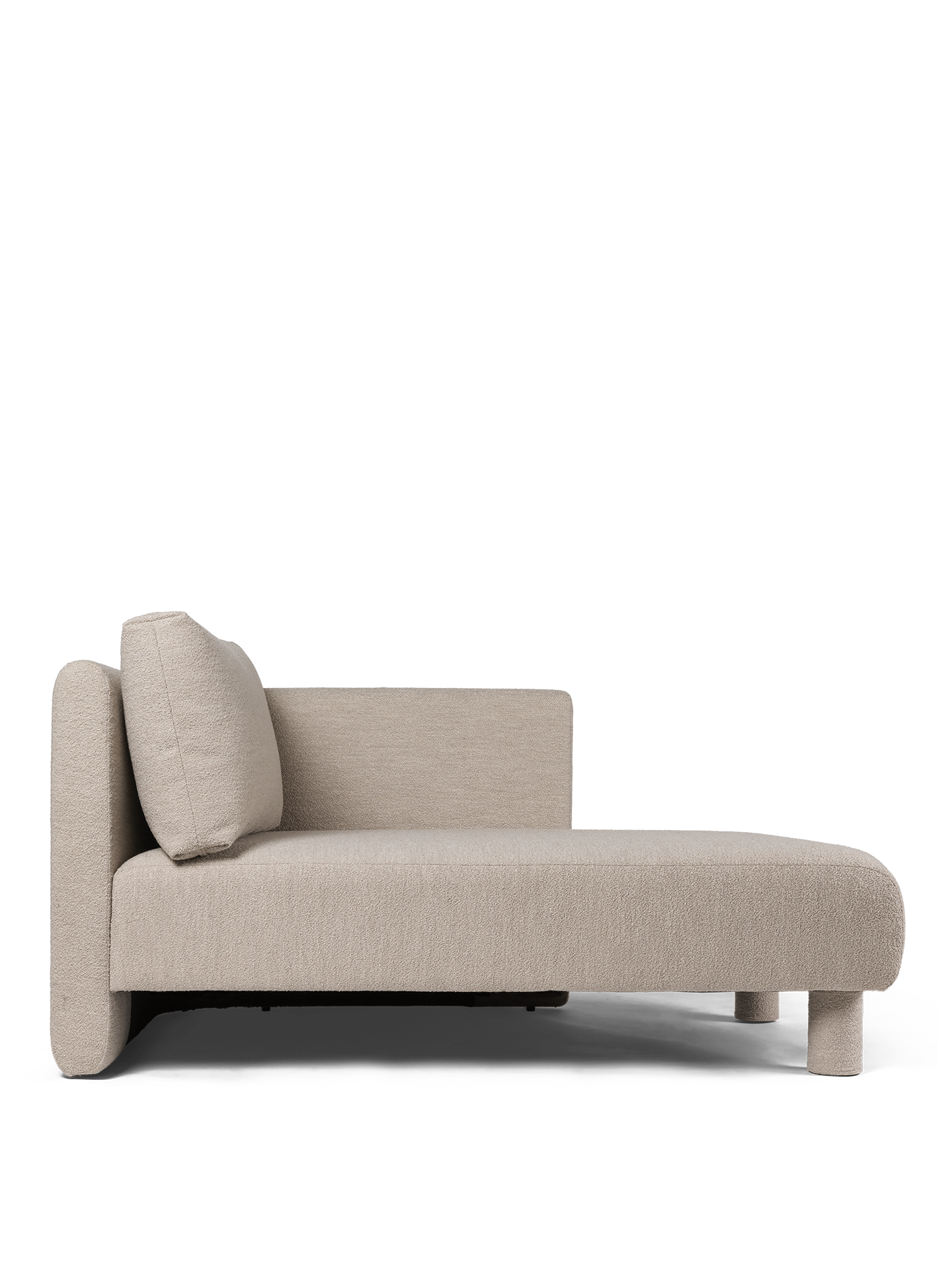 DASE Modulare Sofa - rechts gepolsterte Chaise nach rechtsem Handel