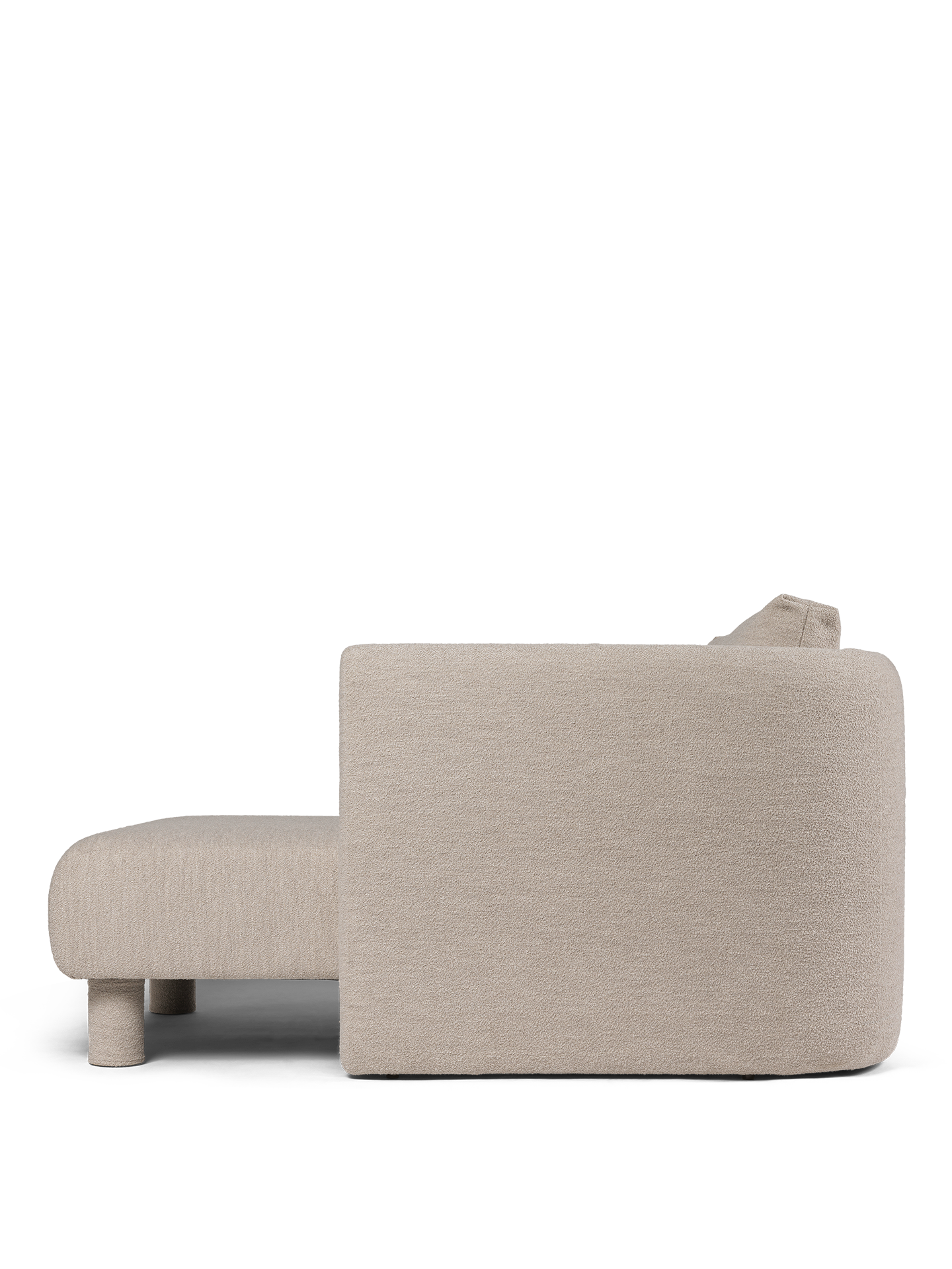 DASE Modulare Sofa - rechts gepolsterte Chaise nach rechtsem Handel