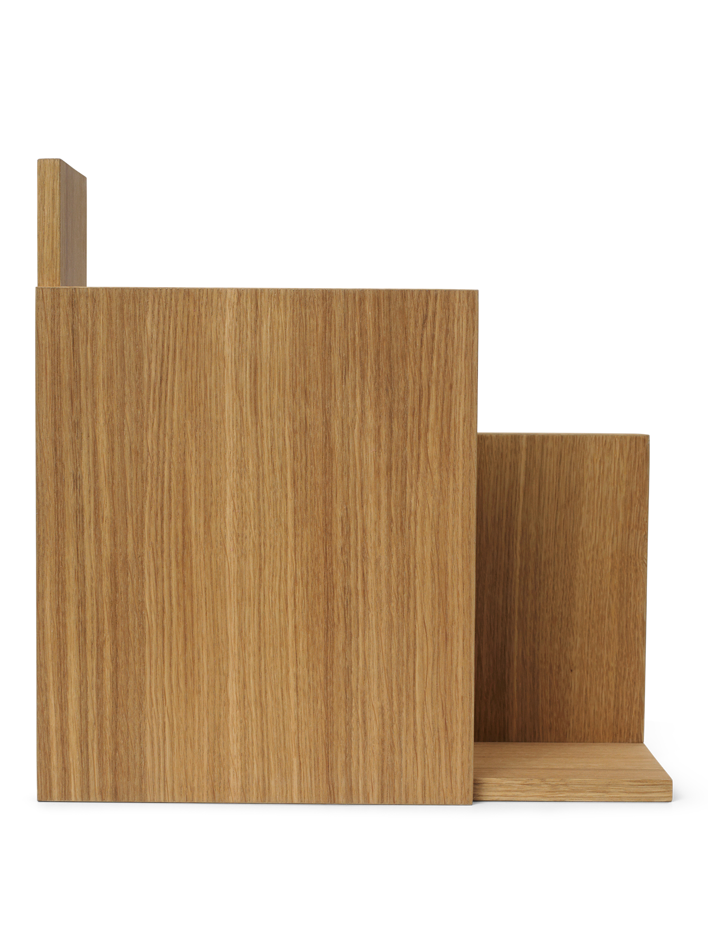 STAGGER SQUARE Hängeregal geöltes Eichensperrholz