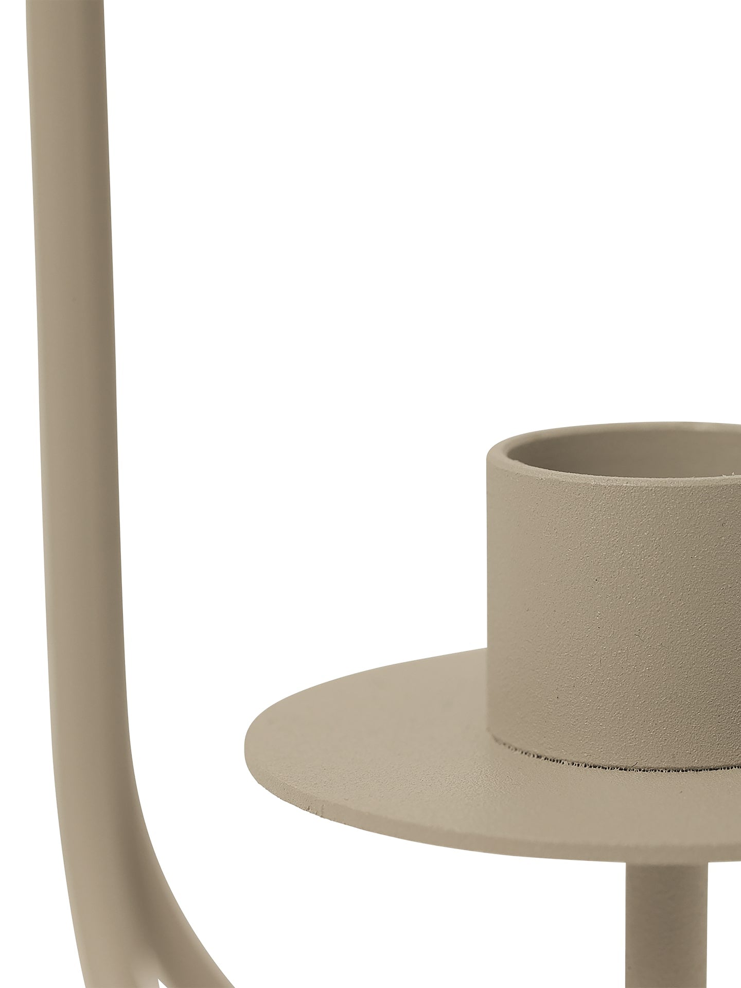 SWAY beige candle holder
