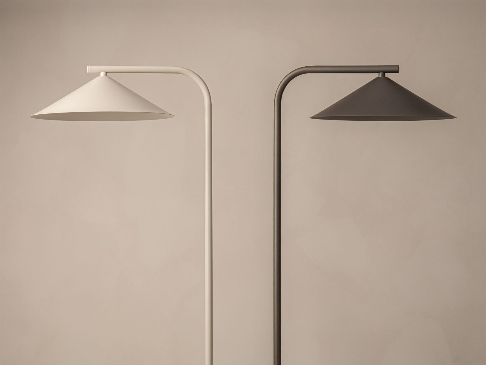 Lampa podłogowa NOCTE brązowy – wymiary produktu