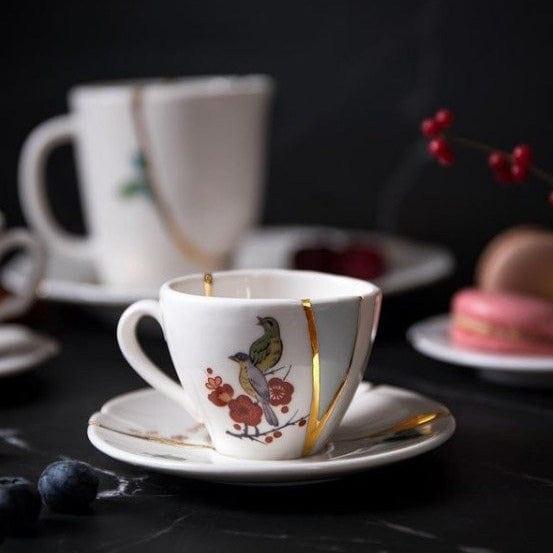 Filiżanka do espresso KINTSUGI #2 porcelanowy Seletti Eye on Design