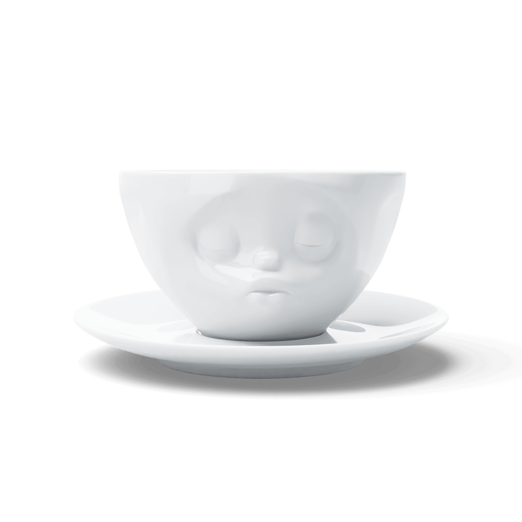 Filiżanka KISSING biały 58products Eye on Design