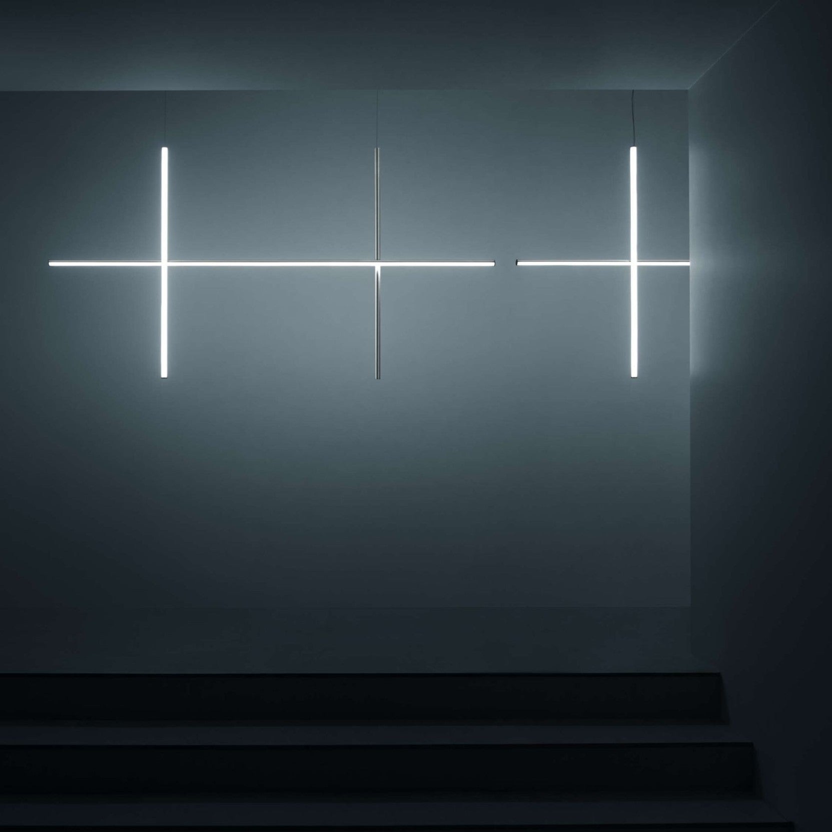 Lampa wisząca COORDINATES 2 CL III srebrny – Flos