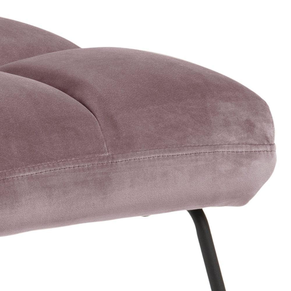 Fotel AAREN sprany róż Home Essentials Eye on Design