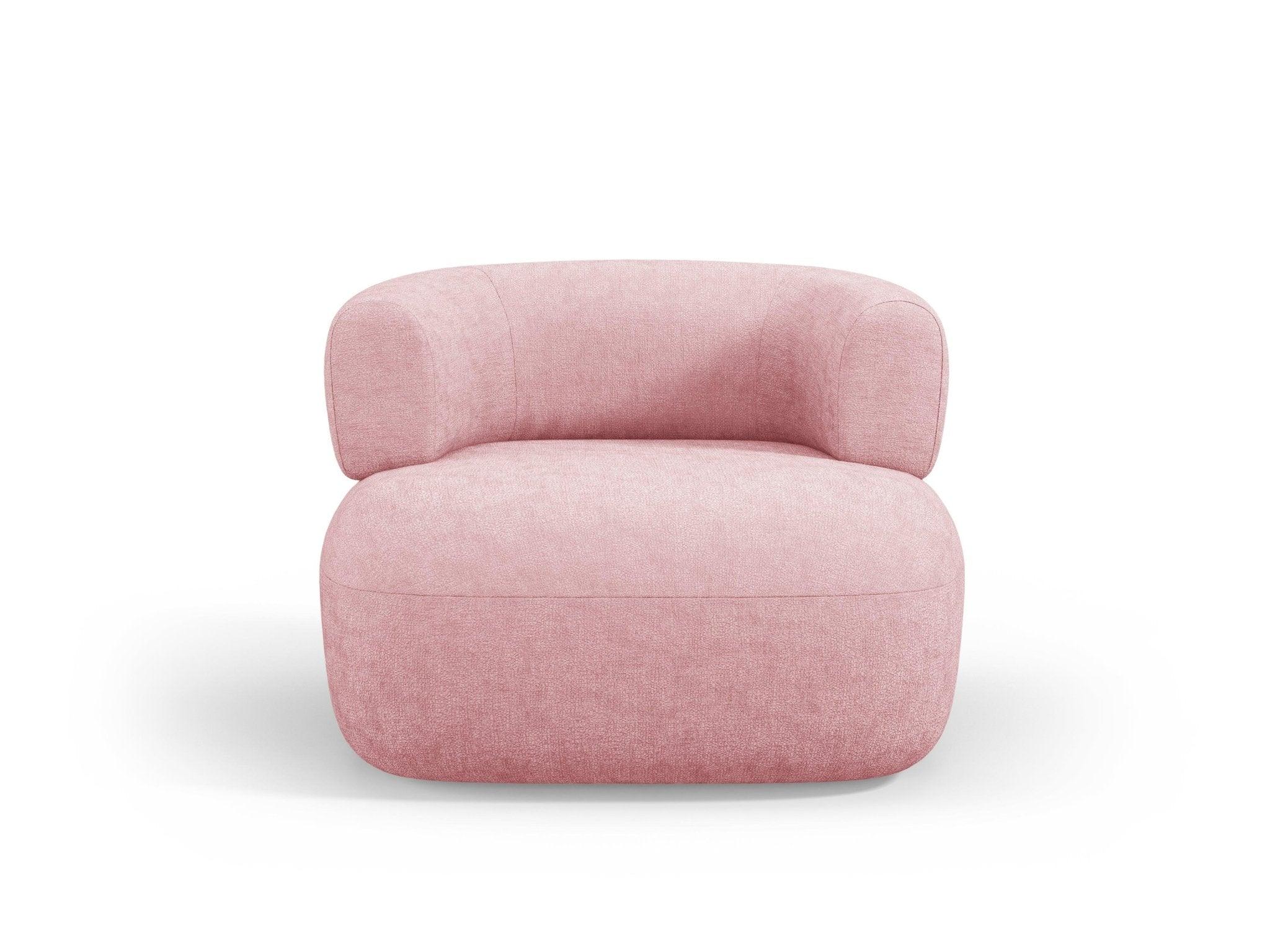 Fotel ALDRIN różowy szenil Windsor & Co Eye on Design