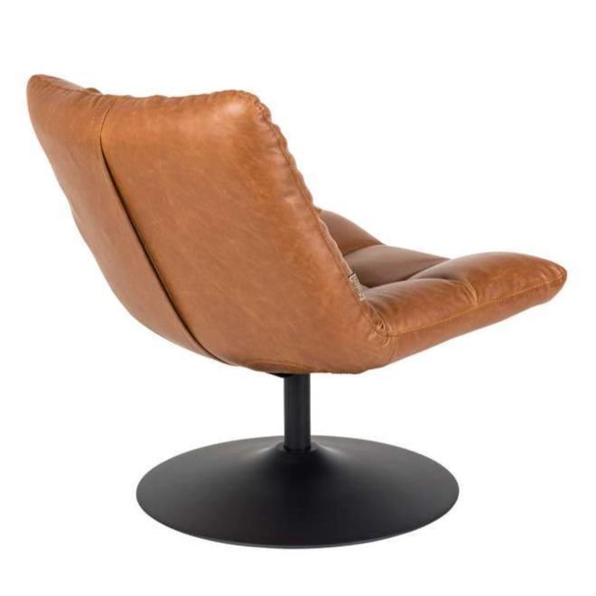Fotel BAR VINTAGE brązowy Dutchbone Eye on Design