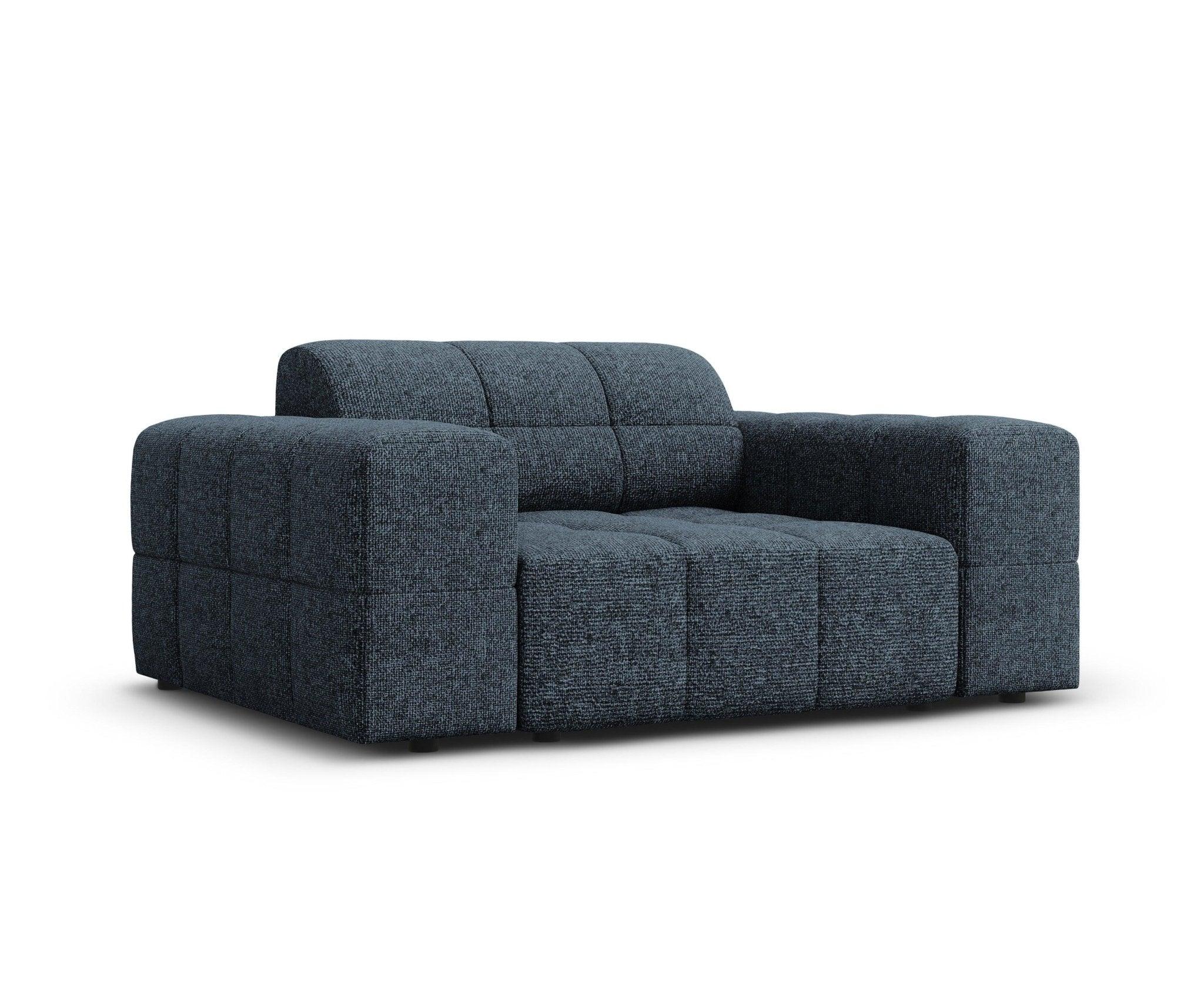 Fotel CHICAGO niebieski szenil – Cosmopolitan Design