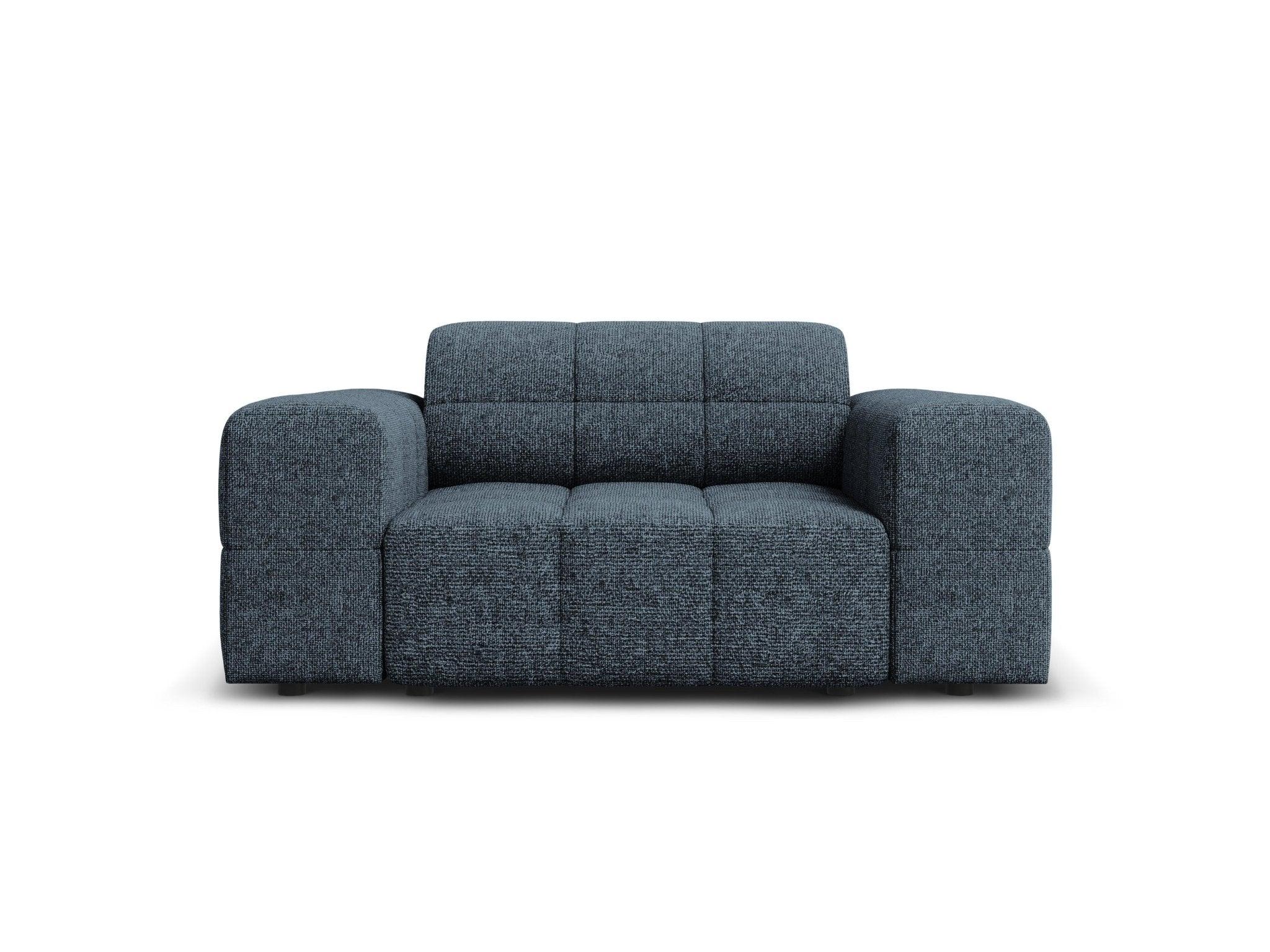 Fotel CHICAGO niebieski szenil – Cosmopolitan Design