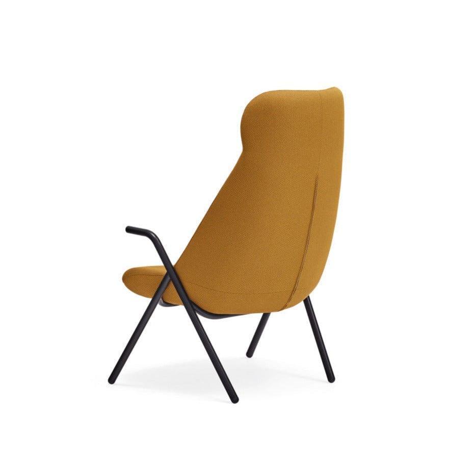Fotel DINS wysoki musztardowy Teulat Eye on Design