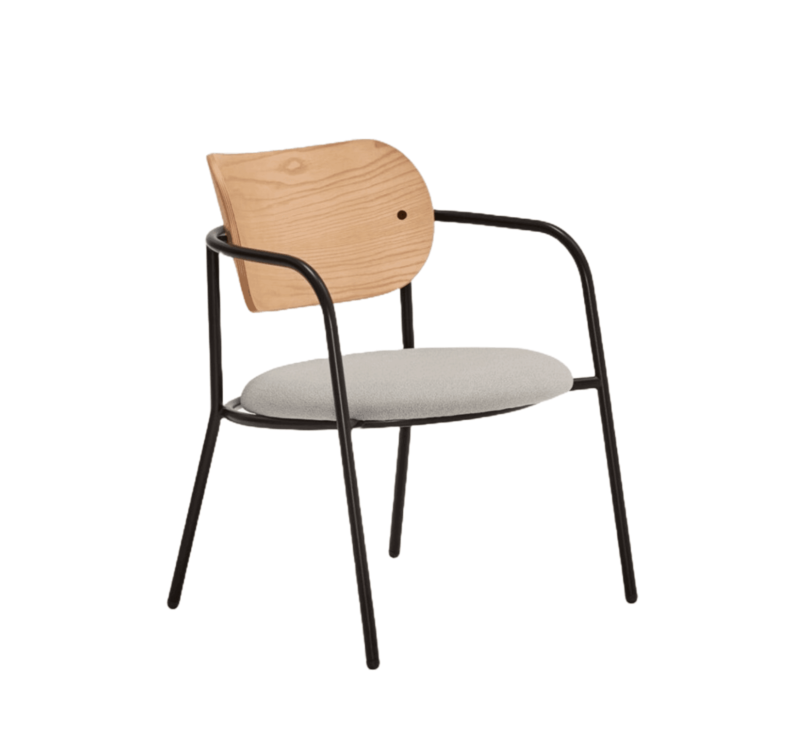 Fotel ECLIPSE dębowy Teulat Eye on Design