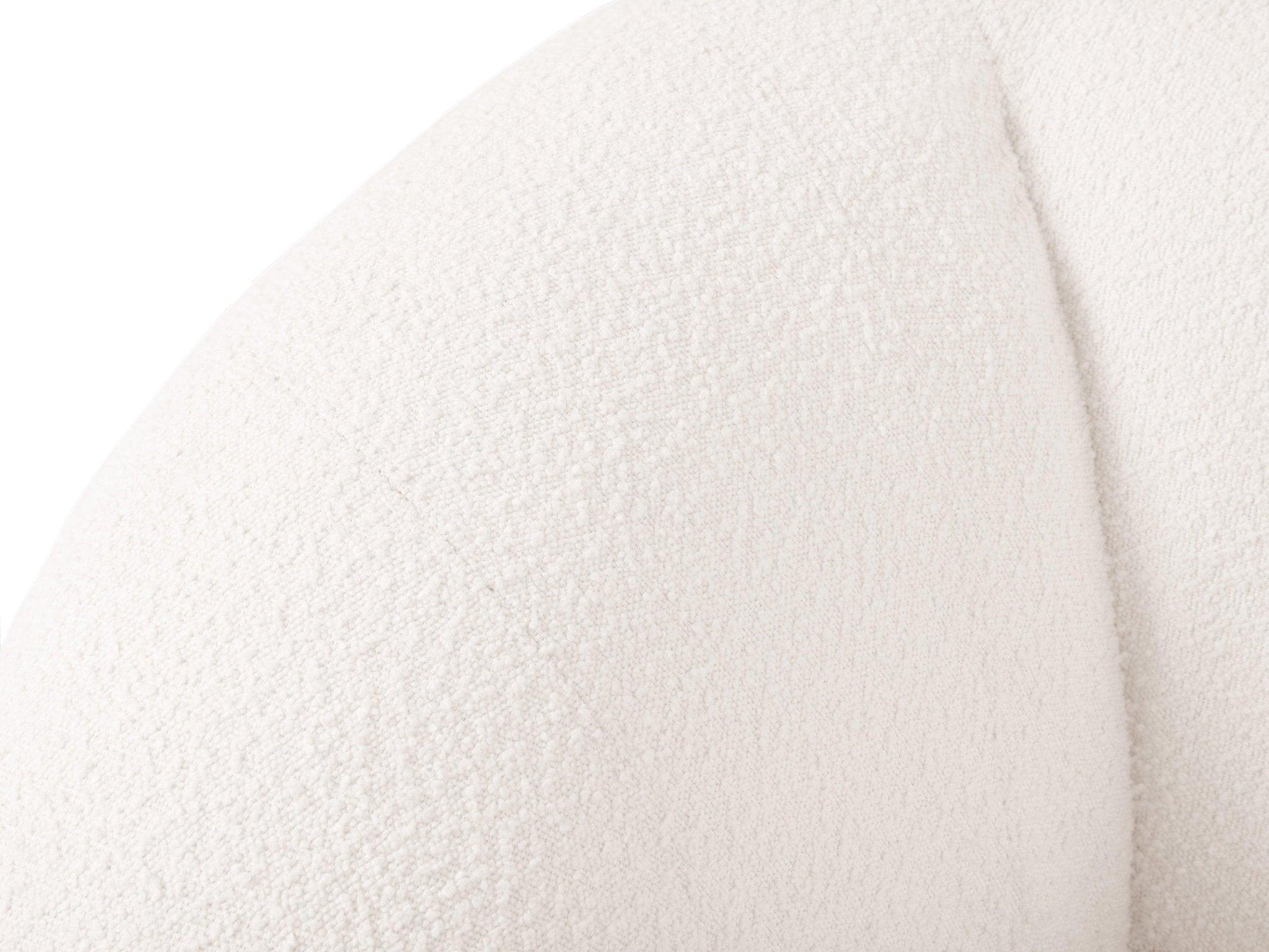 Fotel ESSEN biały boucle Cosmopolitan Design Eye on Design