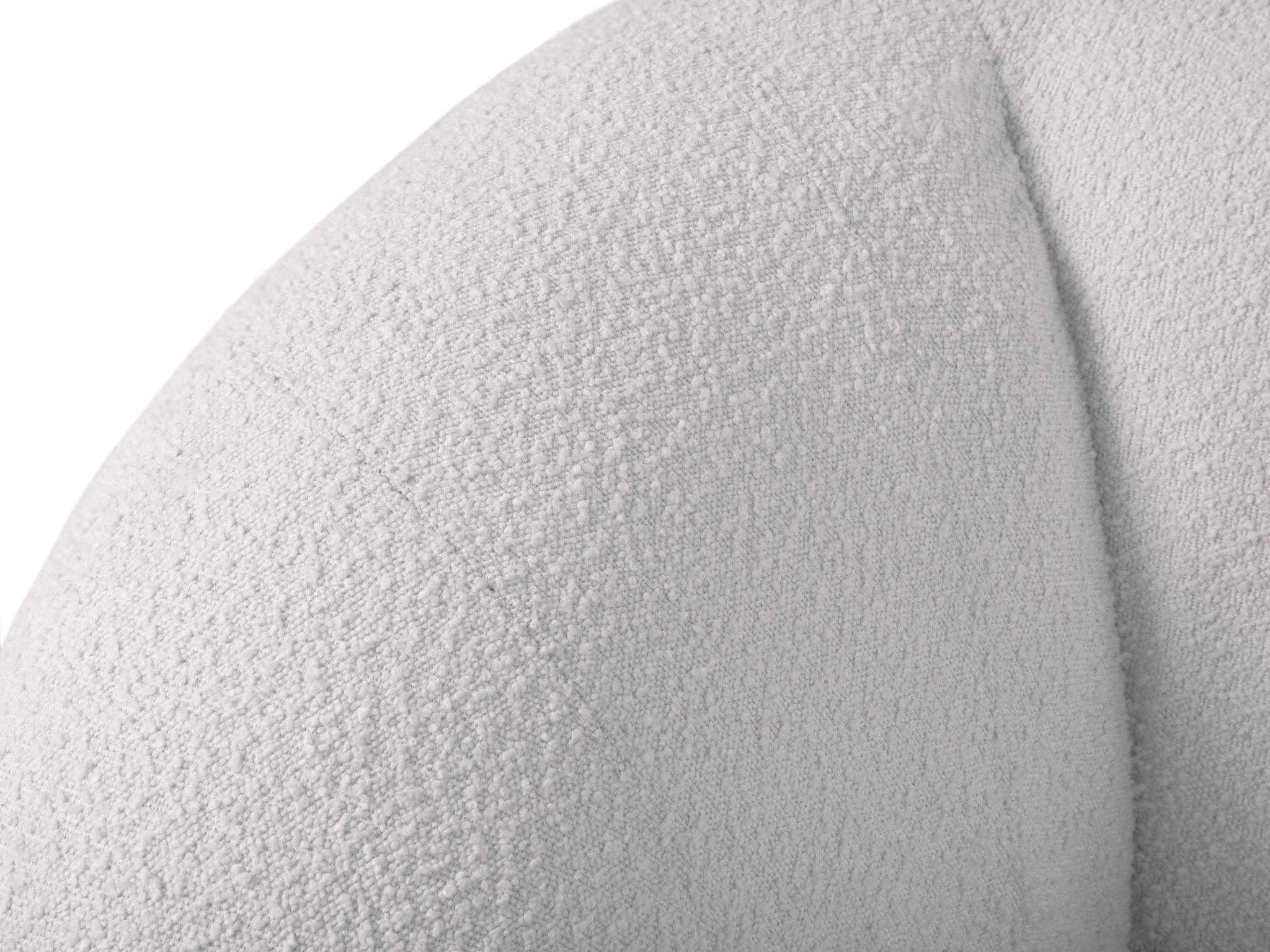 Fotel ESSEN jasnoszary boucle Cosmopolitan Design Eye on Design