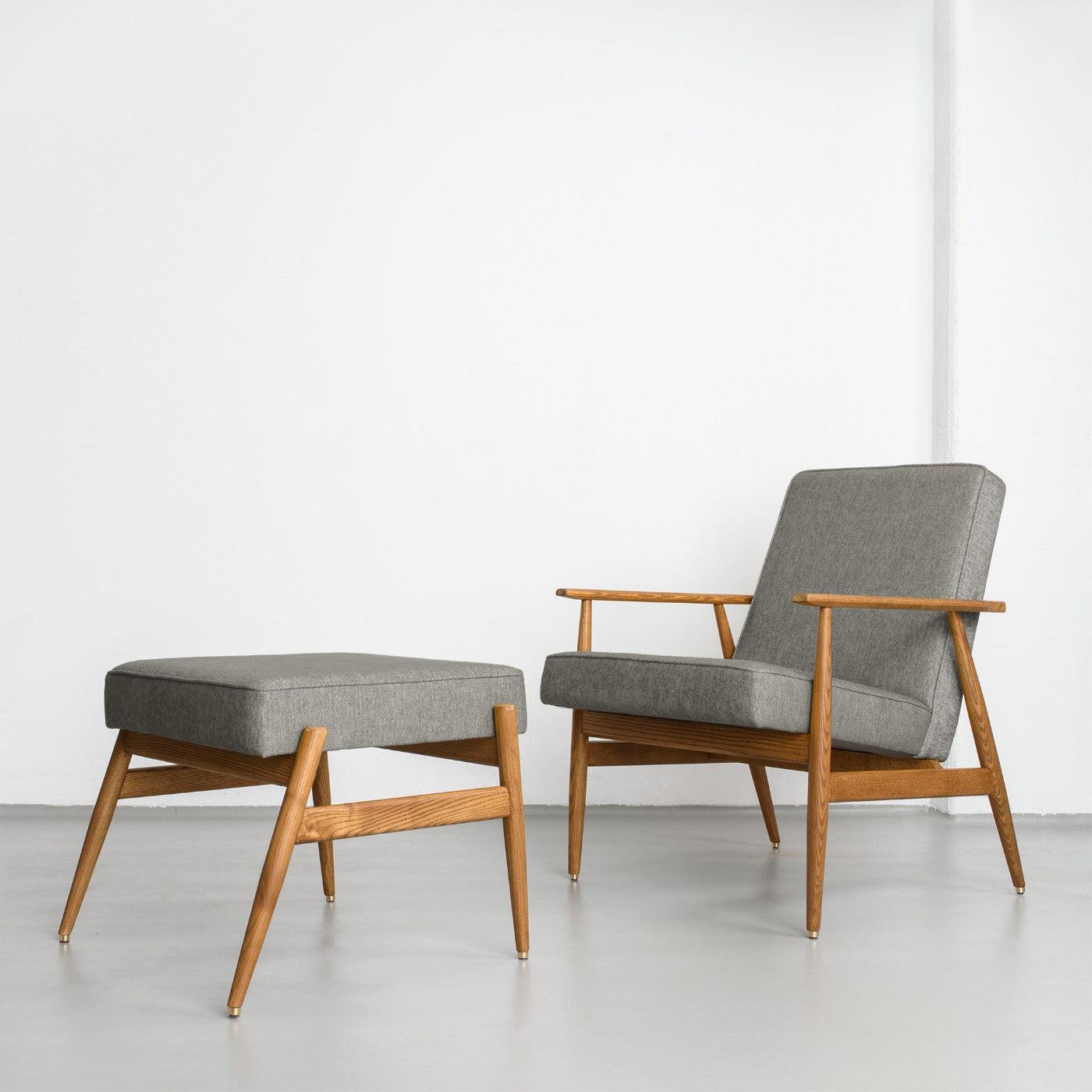 Fotel FOX beżowy w tkaninie Cord Creme 366 concept Eye on Design