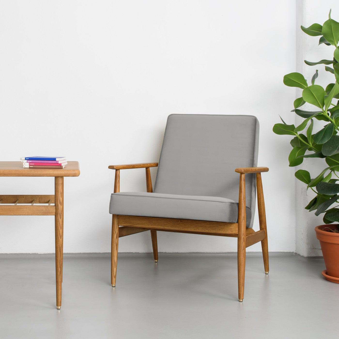 Fotel FOX beżowy w tkaninie Cord Creme 366 concept Eye on Design