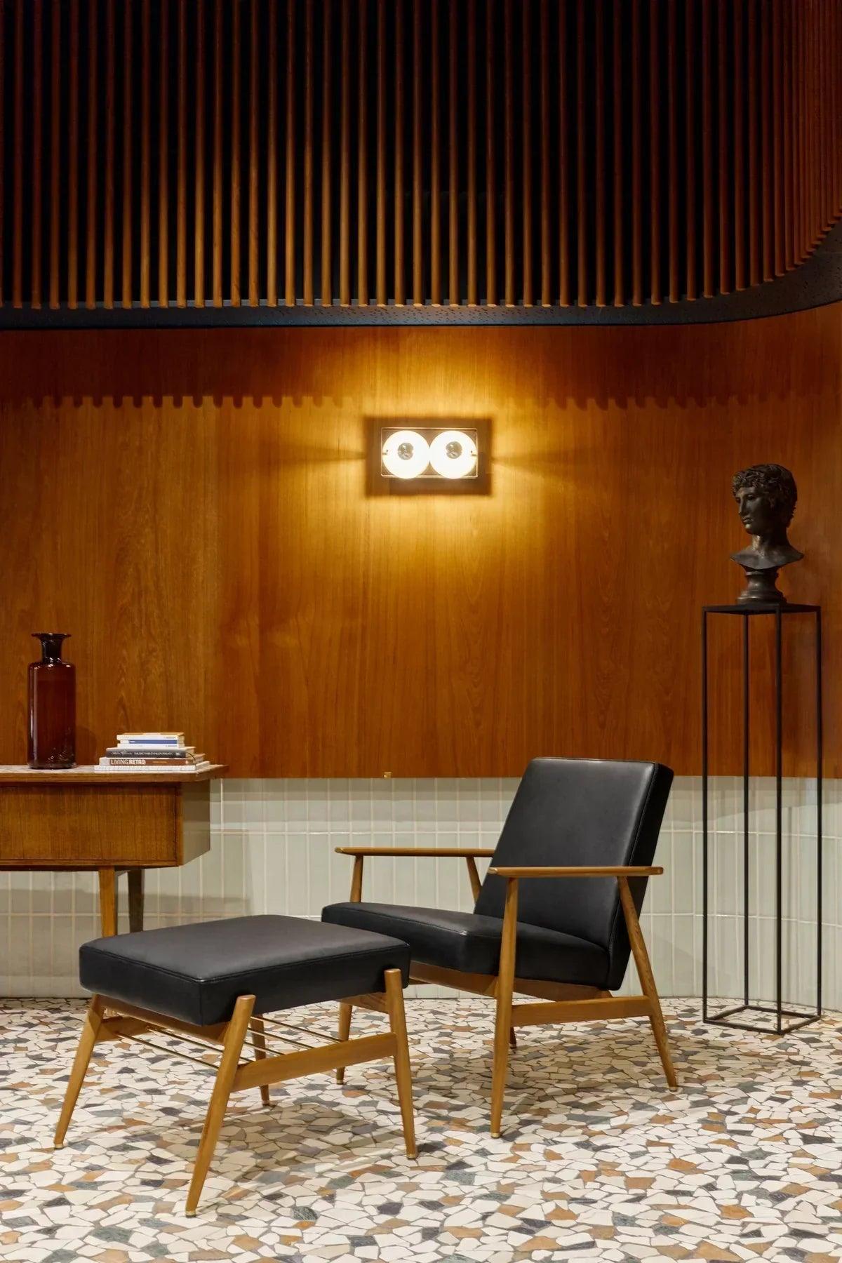 Fotel FOX miętowy w tkaninie Velvet Mint 366 concept Eye on Design