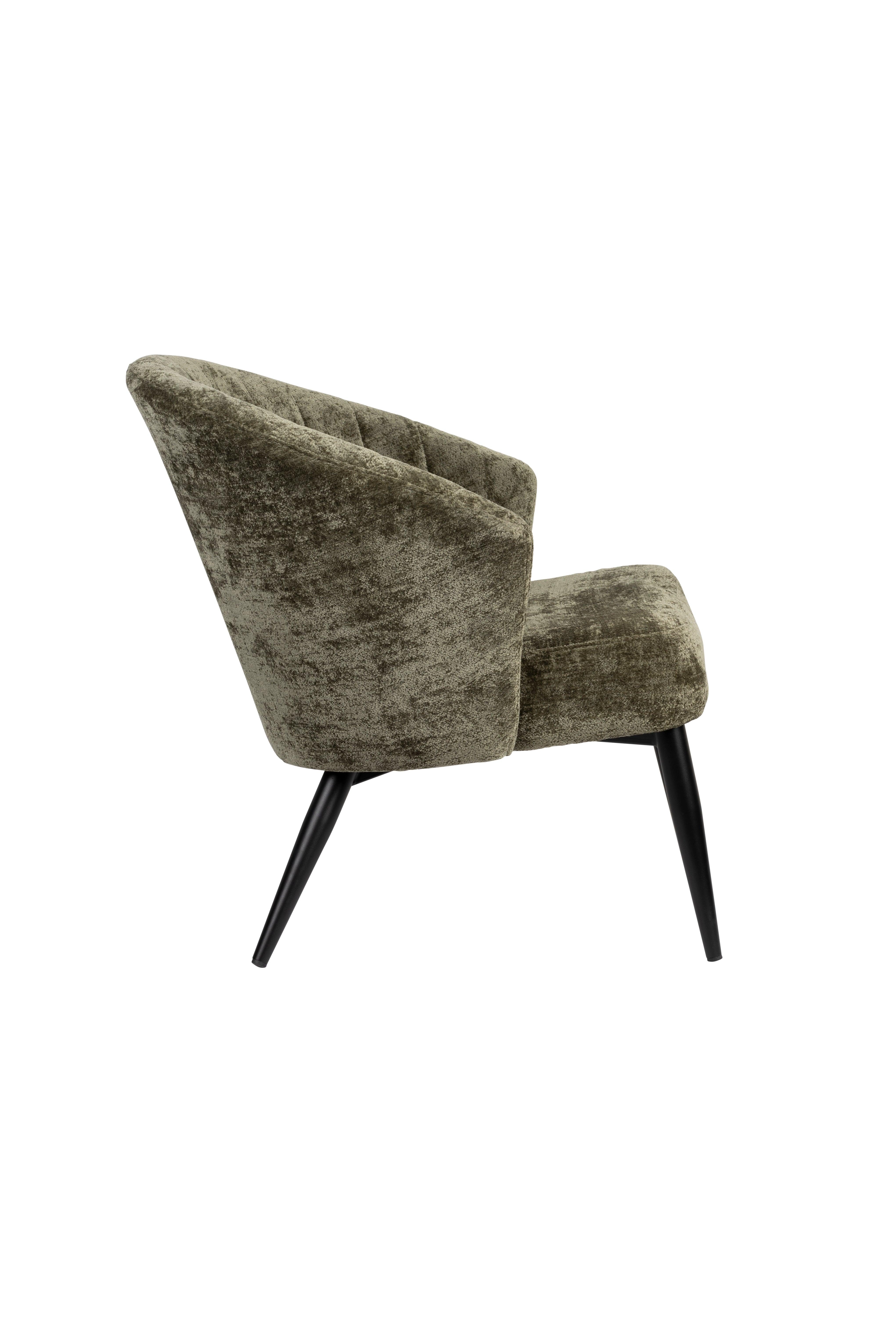 Georgia Chair Lounge Green Dutchbone Eye on Design