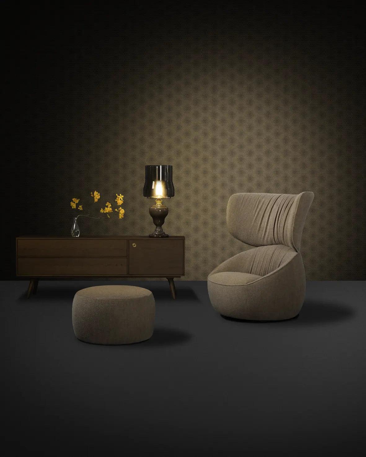 Fotel HANA WINGBACK tapicerowany Moooi Eye on Design