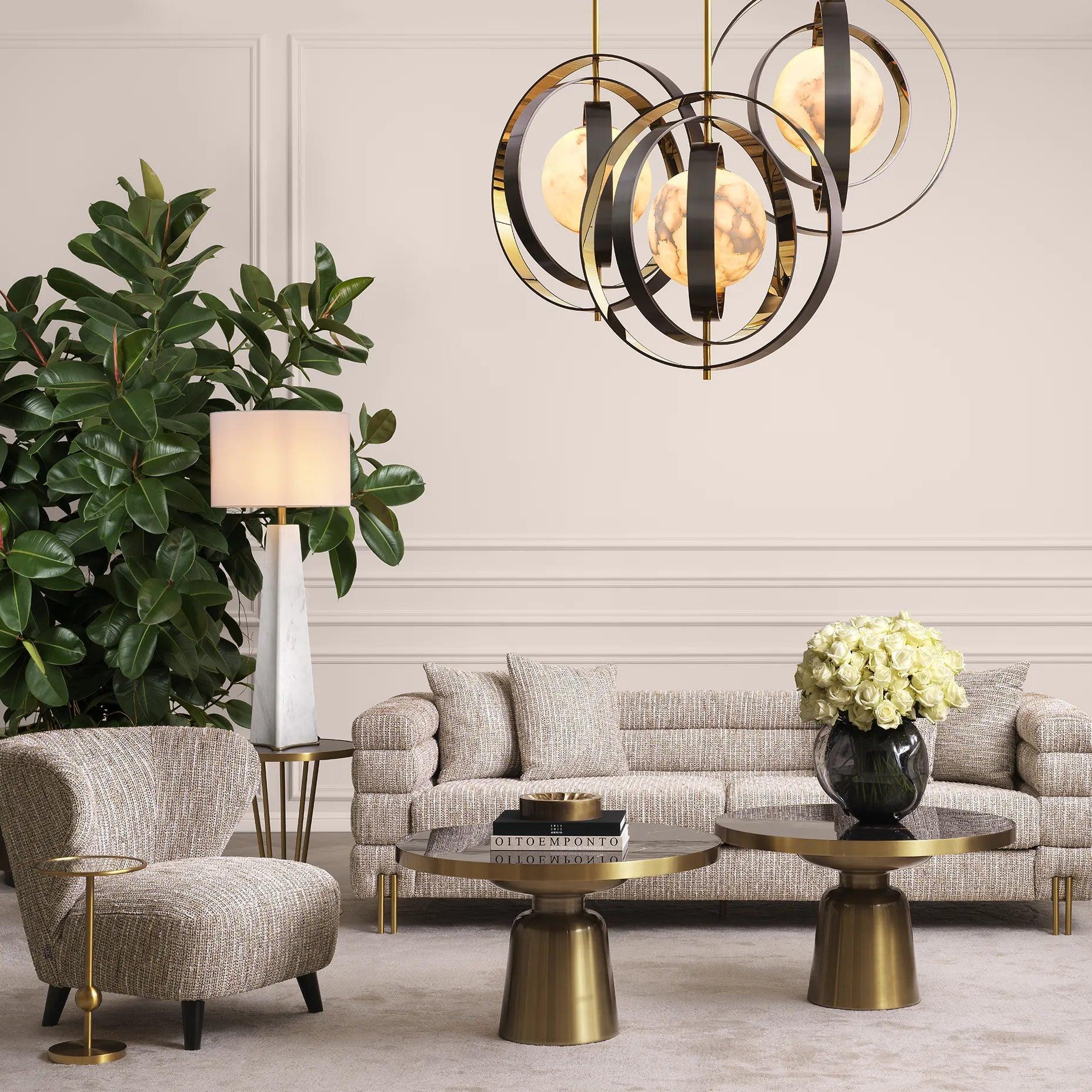 Fotel HYDRA beżowy Eichholtz Eye on Design