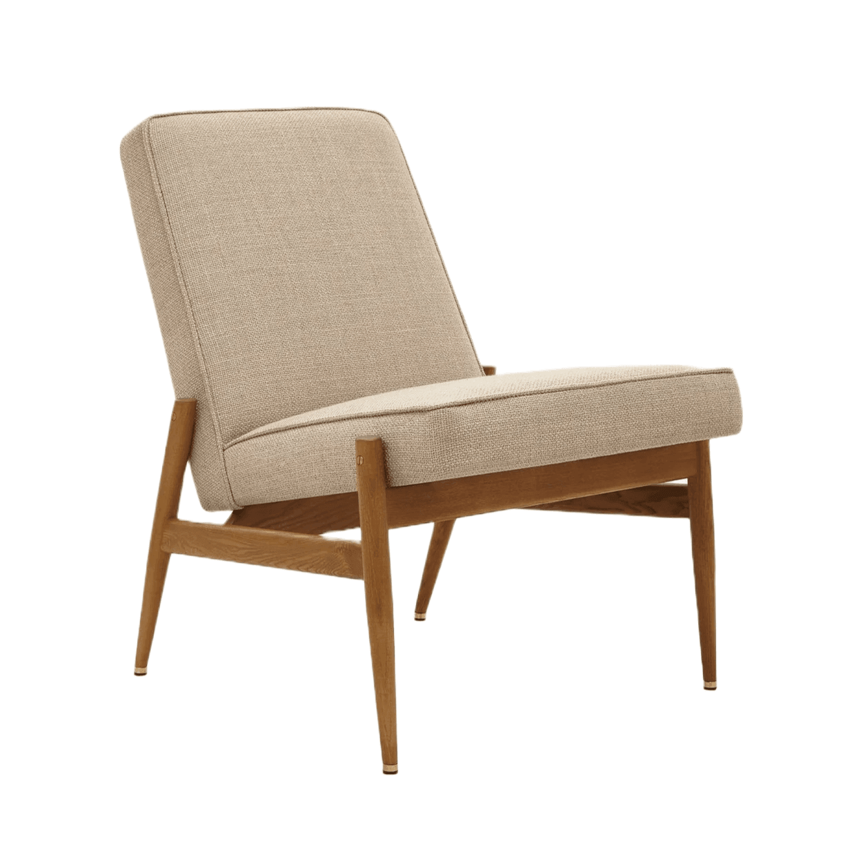 Fotel klubowy FOX tapicerowany w tkaninie New Coco – 366 concept