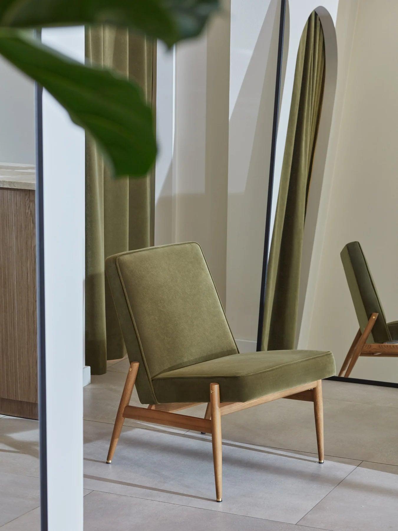 Fotel klubowy FOX tapicerowany w tkaninie New Coco – 366 concept