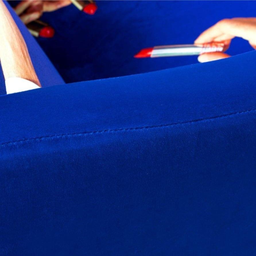 Fotel LIPSTICKS niebieski Seletti Eye on Design