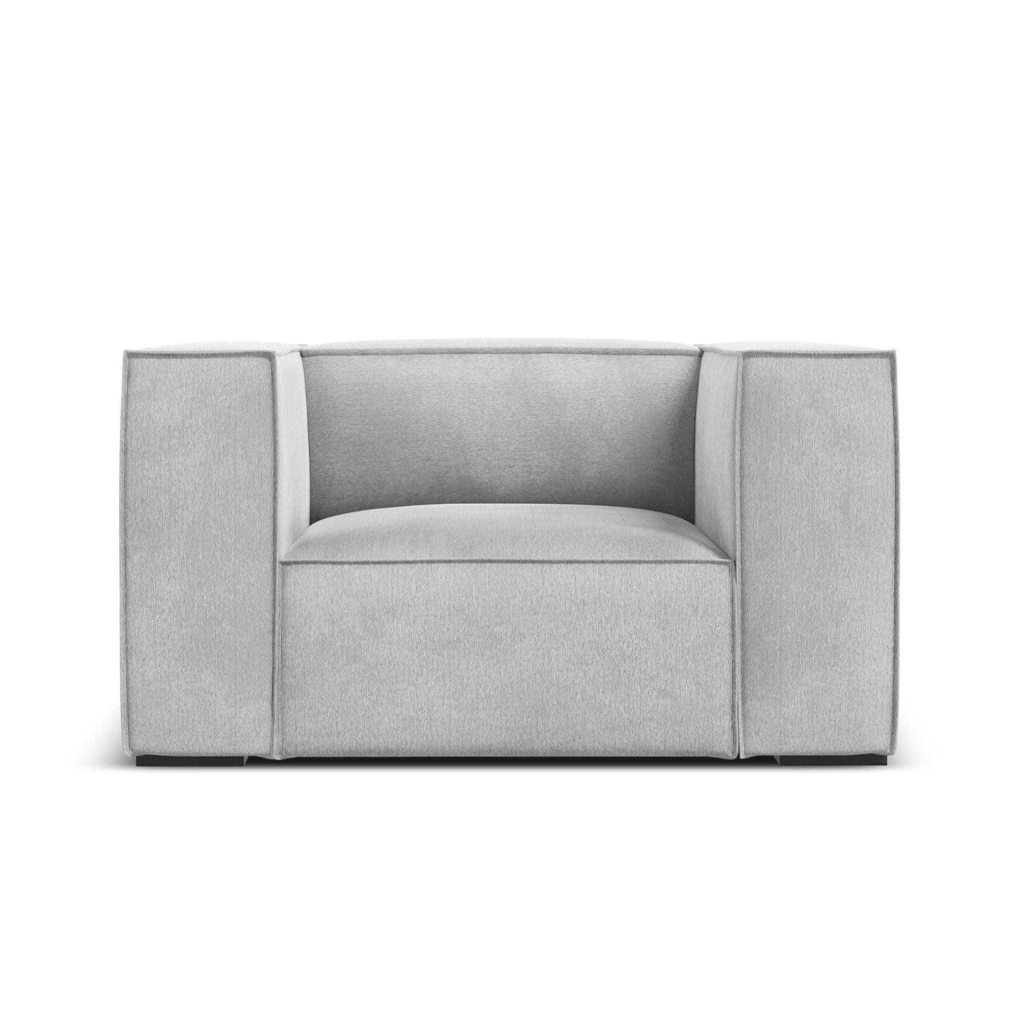 Fotel MADAME srebrny Windsor & Co Eye on Design
