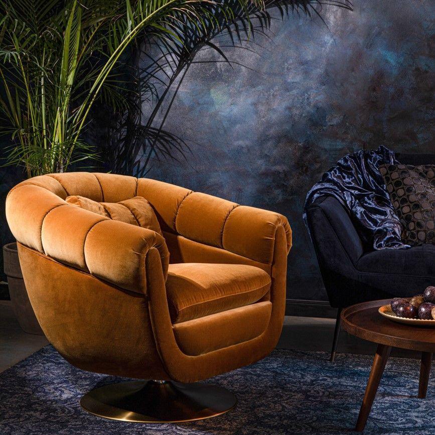 Fotel MEMBER brązowy Dutchbone Eye on Design