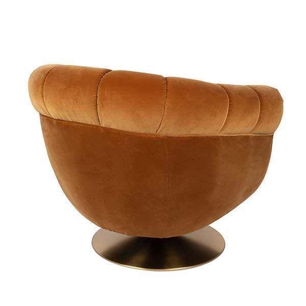 Fotel MEMBER brązowy Dutchbone Eye on Design