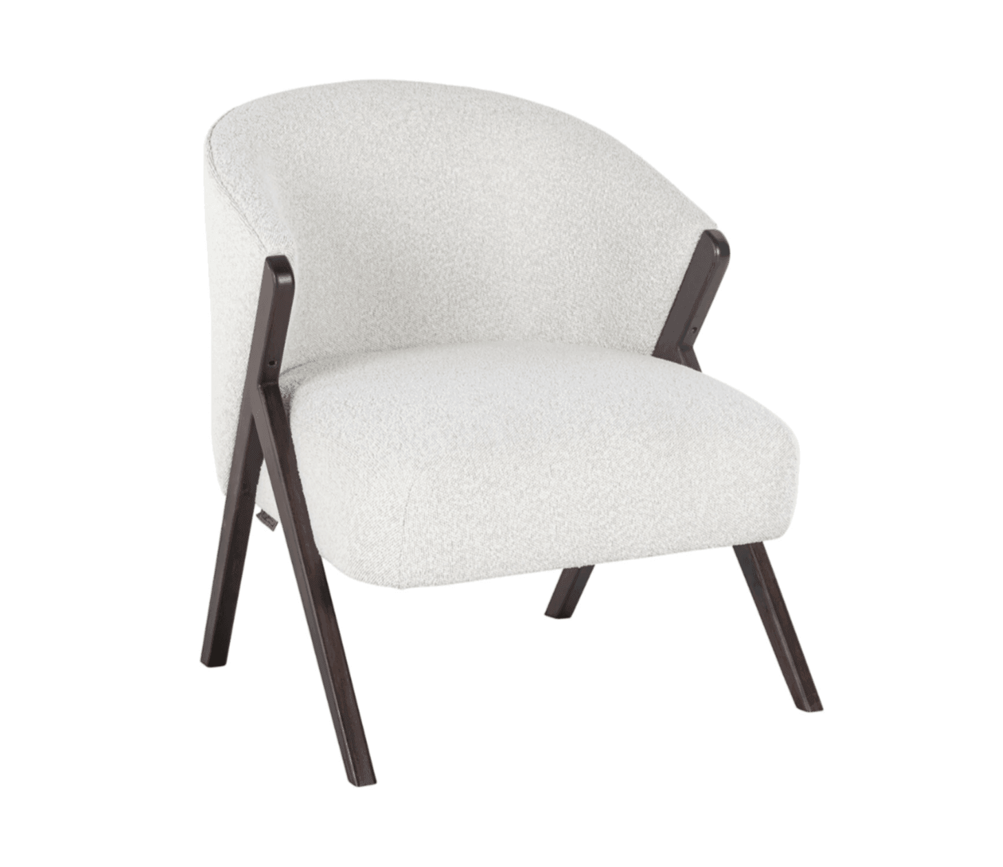 Fotel MIA biały bouclé Richmond Interiors Eye on Design