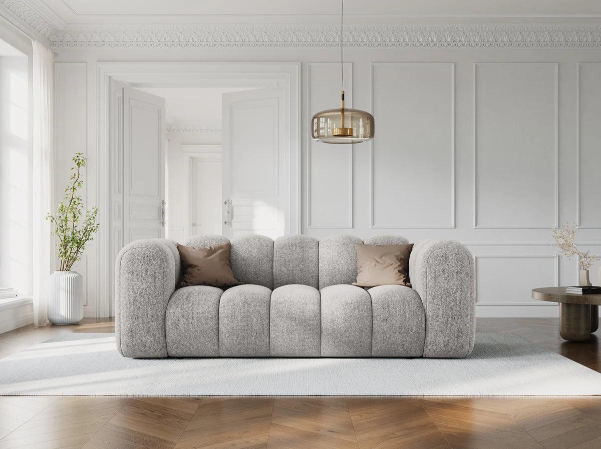 Fotel / moduł aksamitny SKYLER beżowy Interieurs 86 Eye on Design