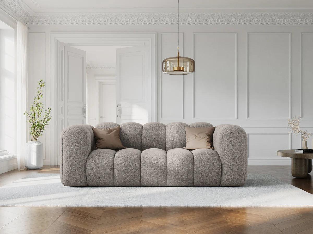 Fotel / moduł aksamitny SKYLER koralowy Interieurs 86 Eye on Design