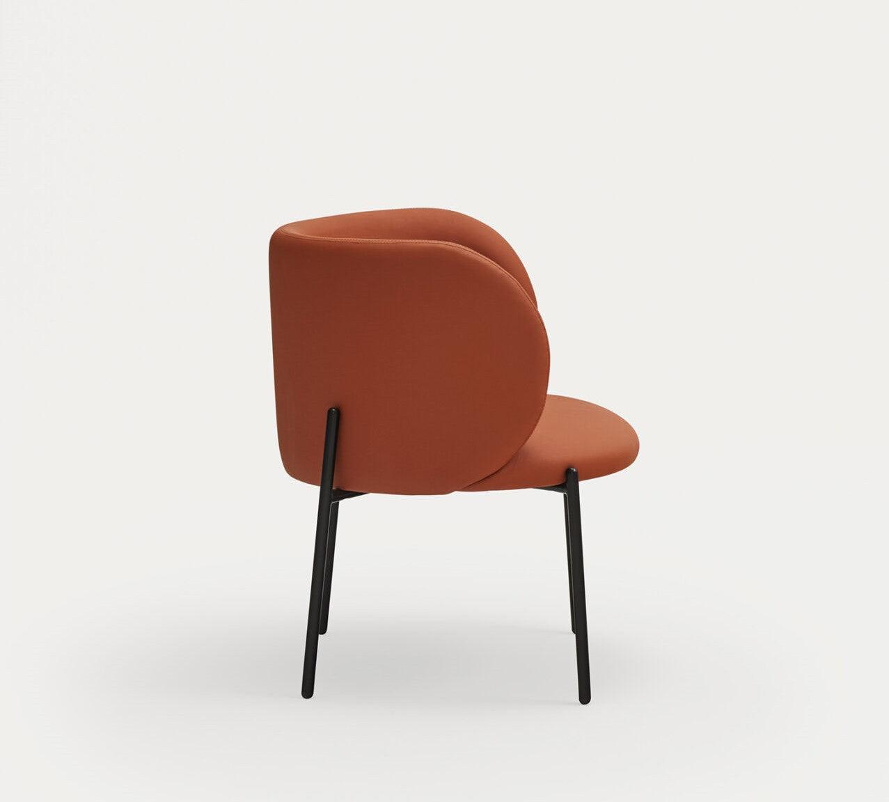 Fotel MOGI pomarańczowa ekoskóra Teulat Eye on Design