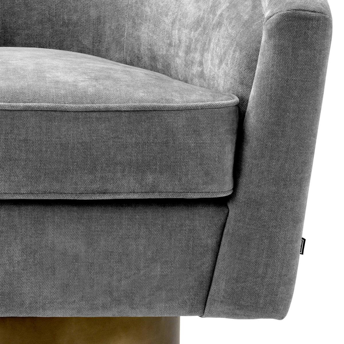Fotel obrotowy CATENE szary Eichholtz Eye on Design