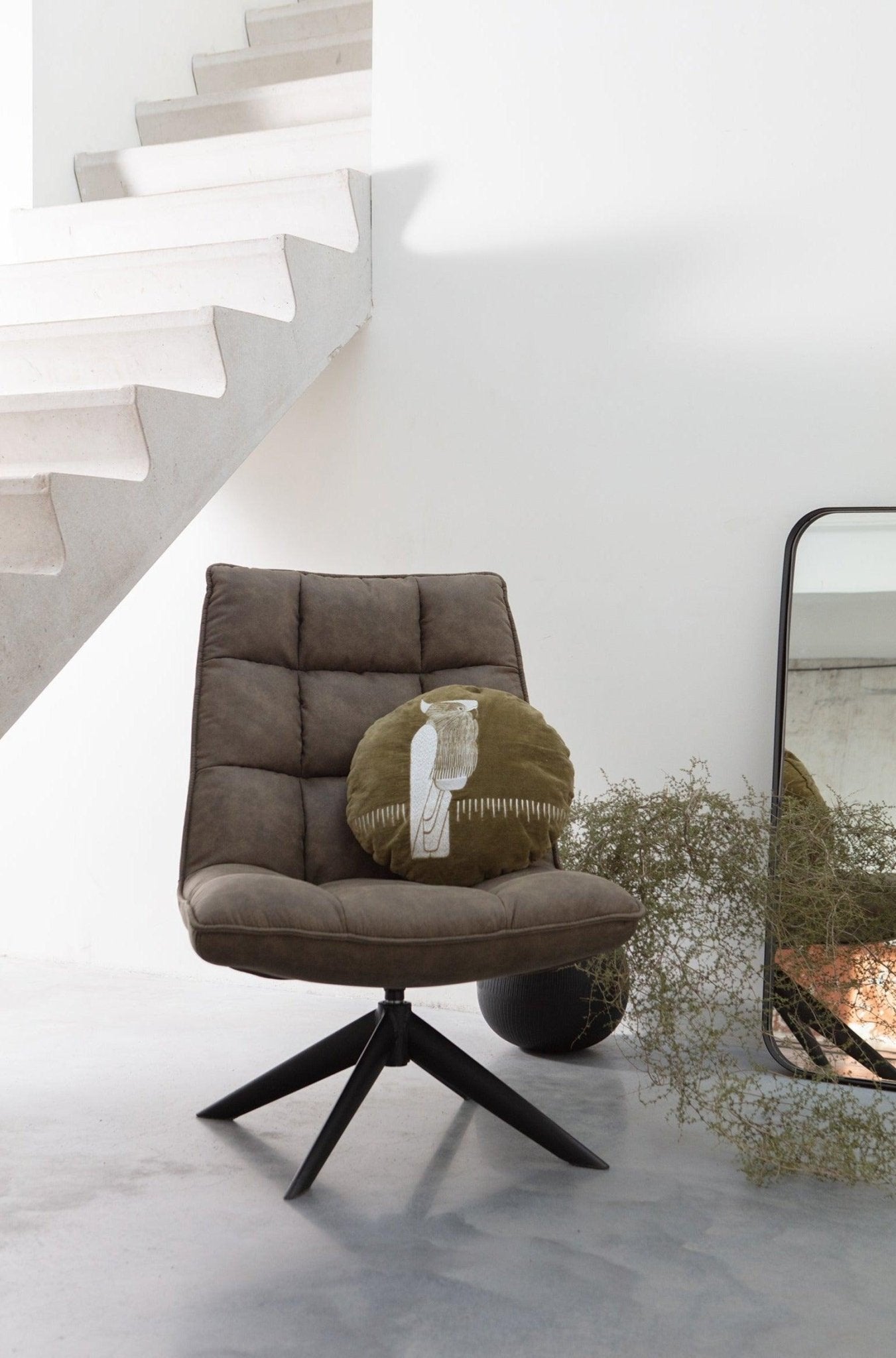 Fotel obrotowy JOUKE zielony Woood Eye on Design