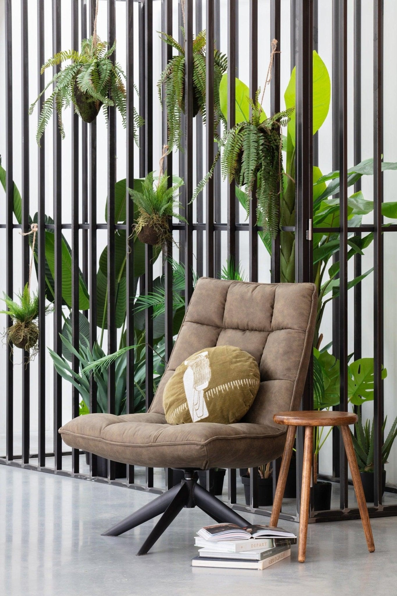 Fotel obrotowy JOUKE zielony Woood Eye on Design