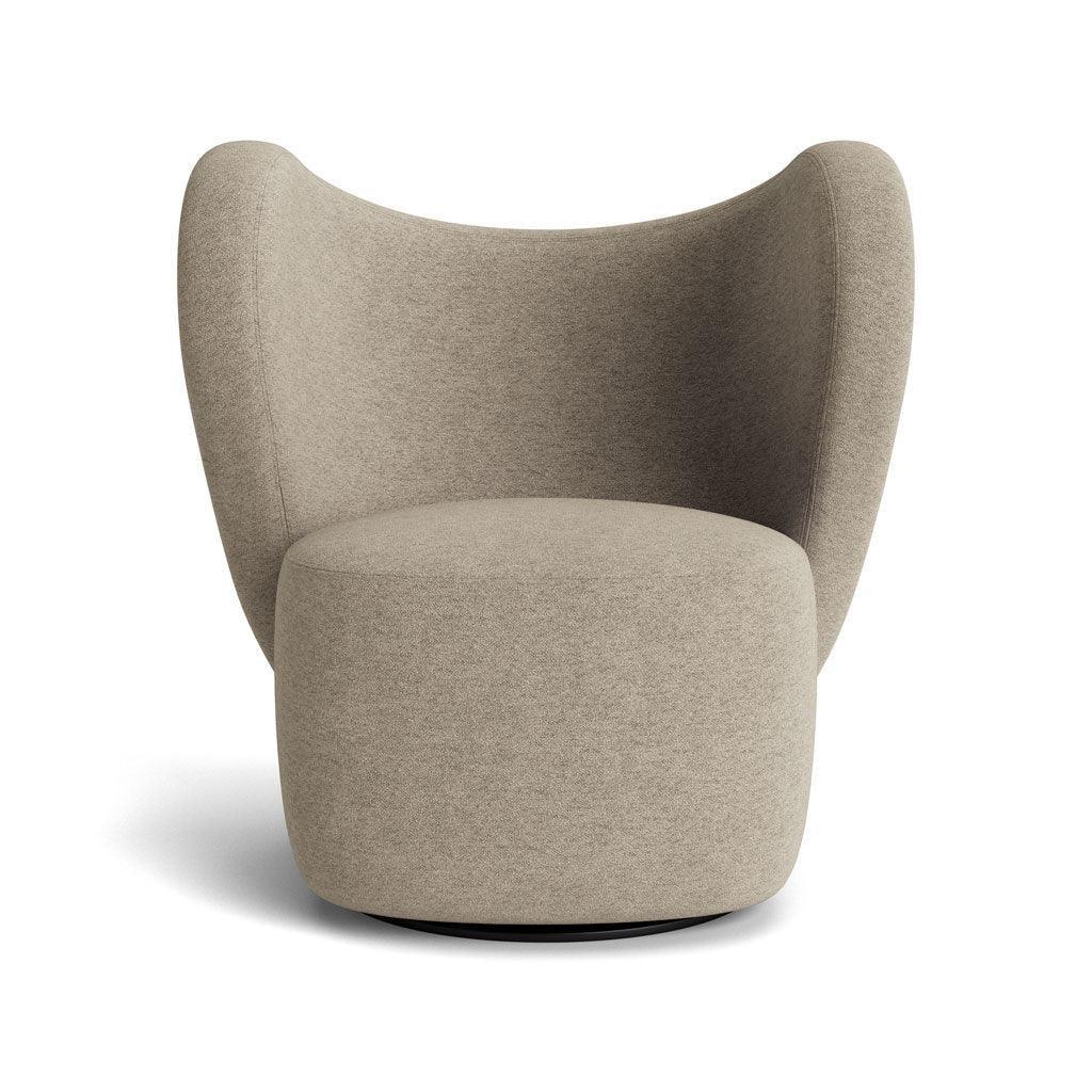 Fotel obrotowy LITTLE BIG boucle beżowy NORR11 Eye on Design