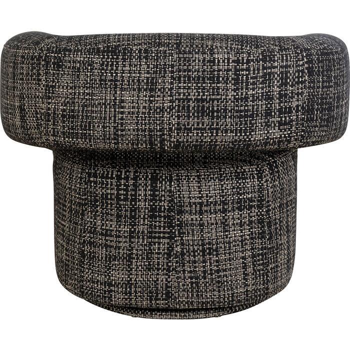 Fotel obrotowy MAYE BOW szary melanż – Kare Design
