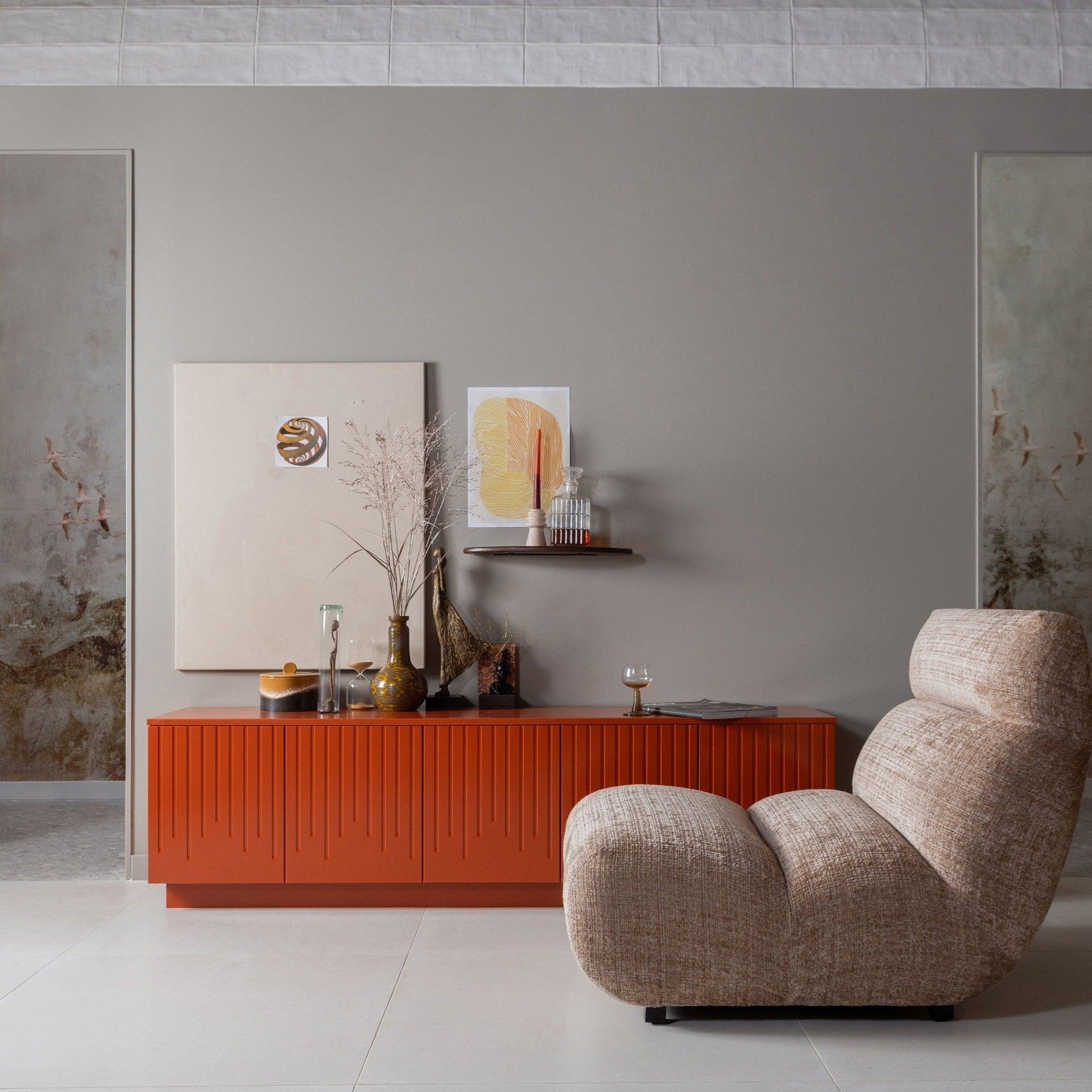 Fotel OBSERVE piaskowy Be Pure Eye on Design