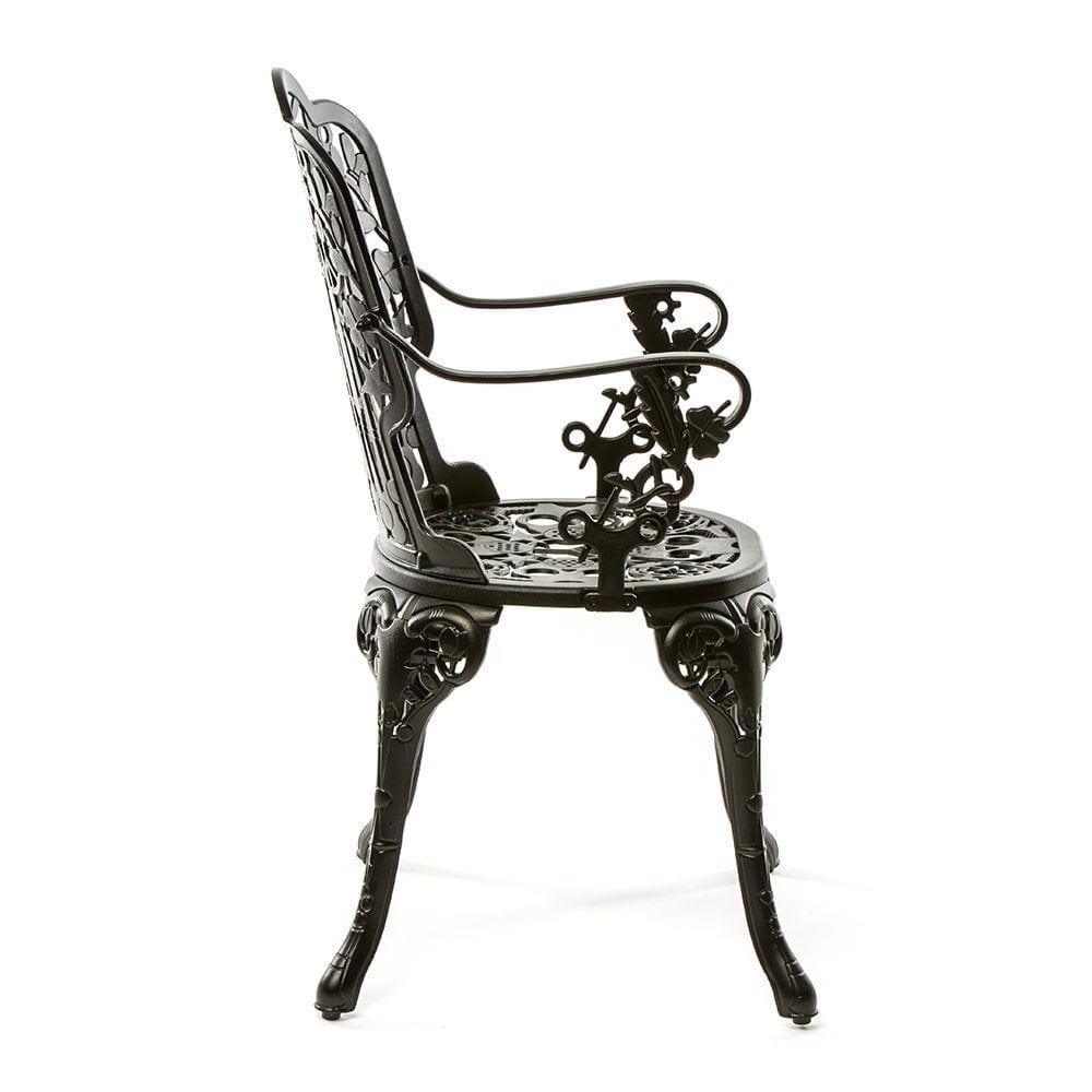 Fotel ogrodowy INDUSTRY czarny Seletti Eye on Design