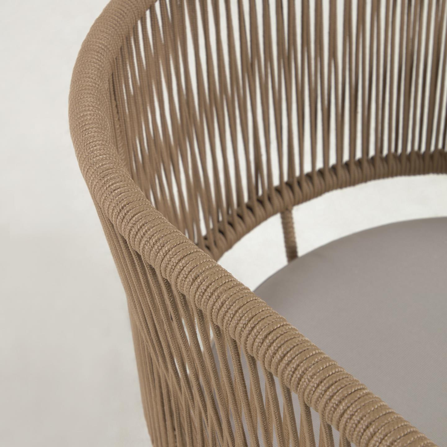 Fotel ogrodowy NADIN beżowy La Forma Eye on Design