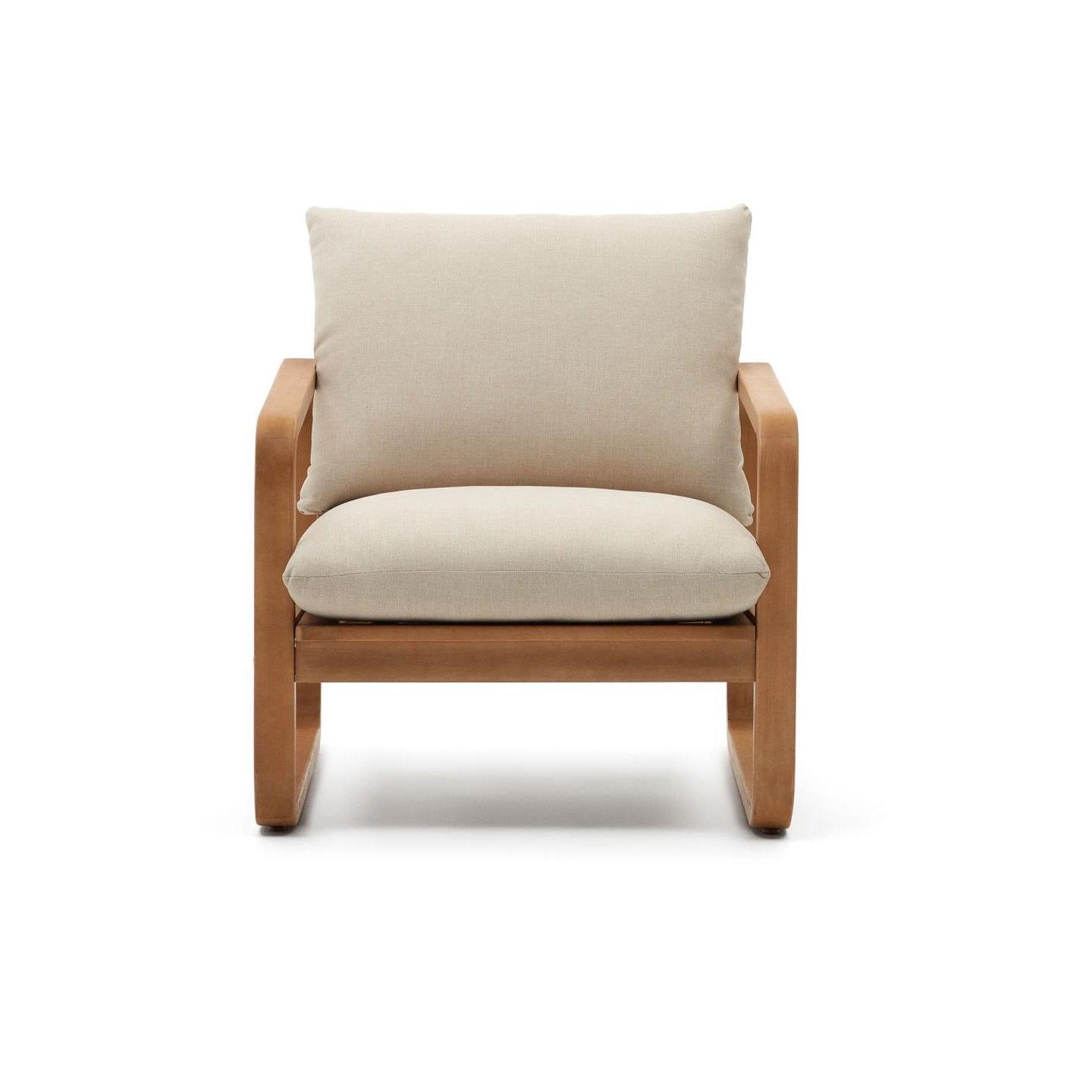 Fotel ogrodowy SACALETA lite drewno eukaliptusowe La Forma Eye on Design