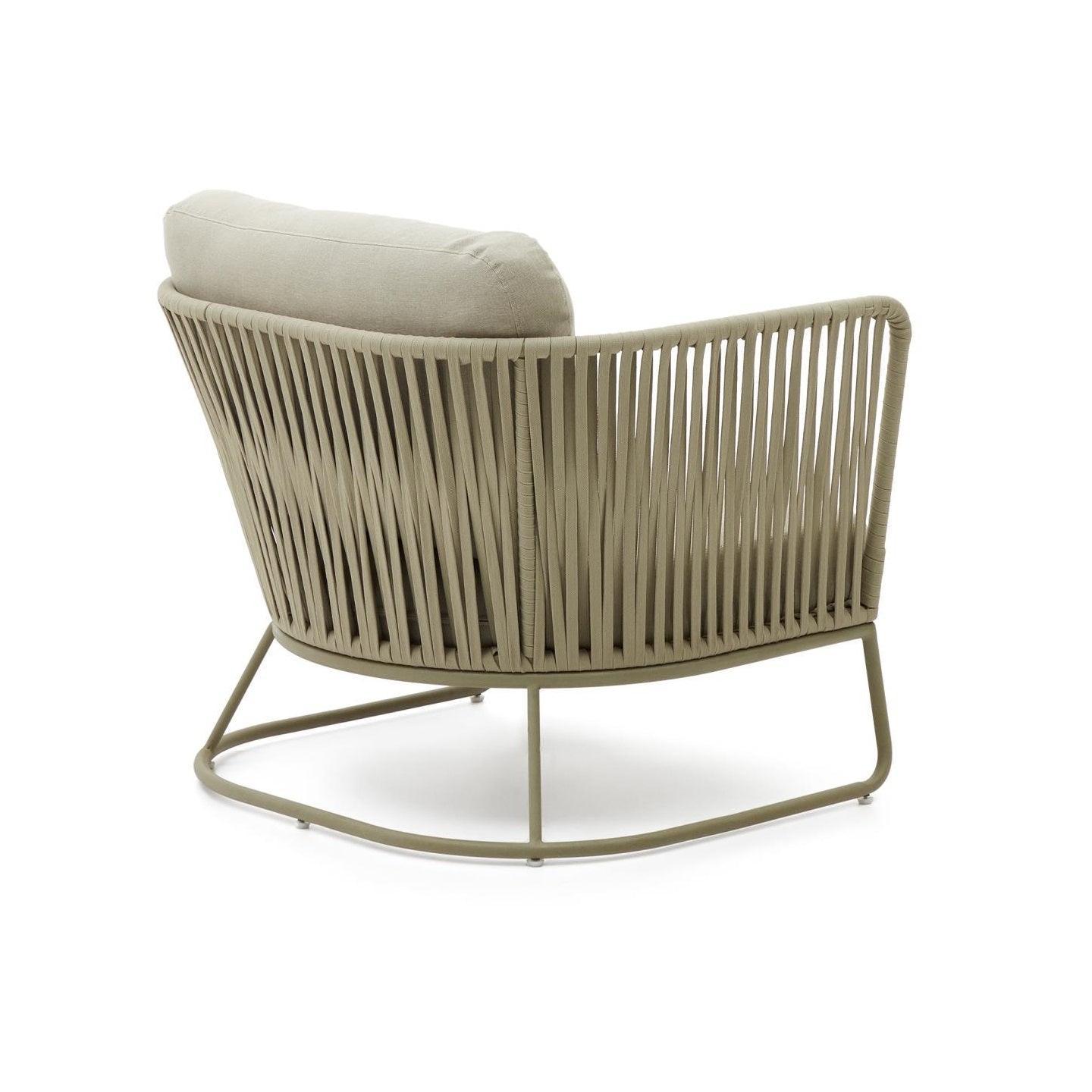 Fotel ogrodowy SACONA oliwkowy La Forma Eye on Design