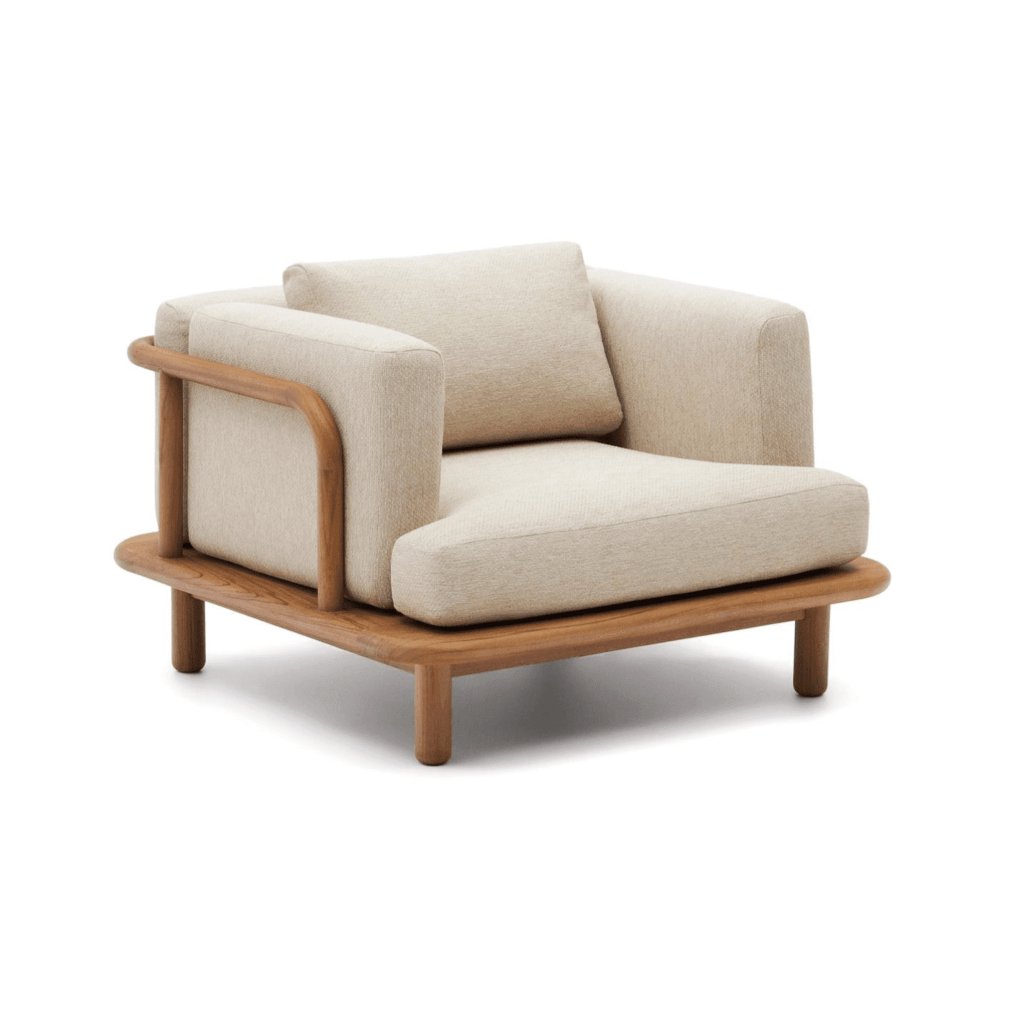 Fotel ogrodowy TURQUETA drewno tekowe La Forma Eye on Design