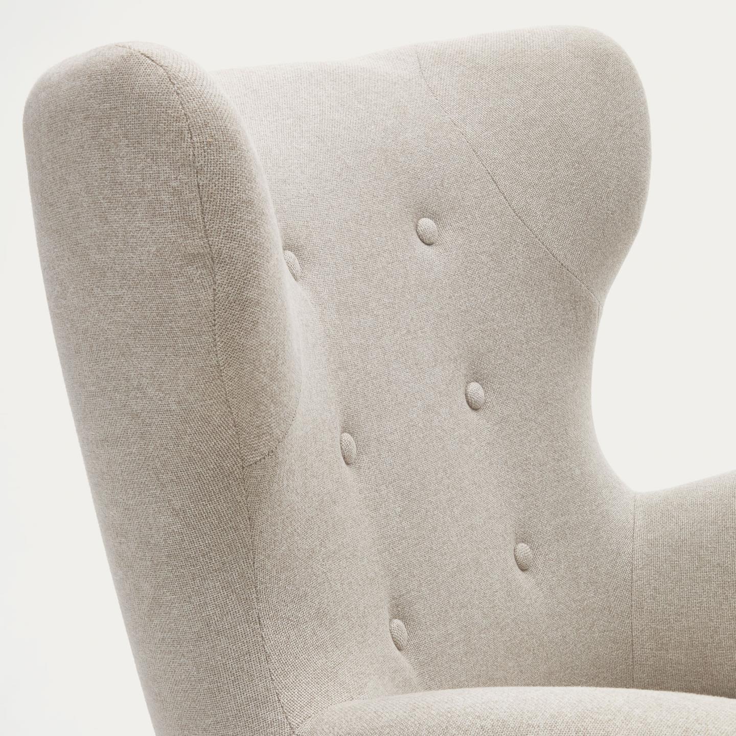 Fotel PATIO beżowy szenil La Forma Eye on Design