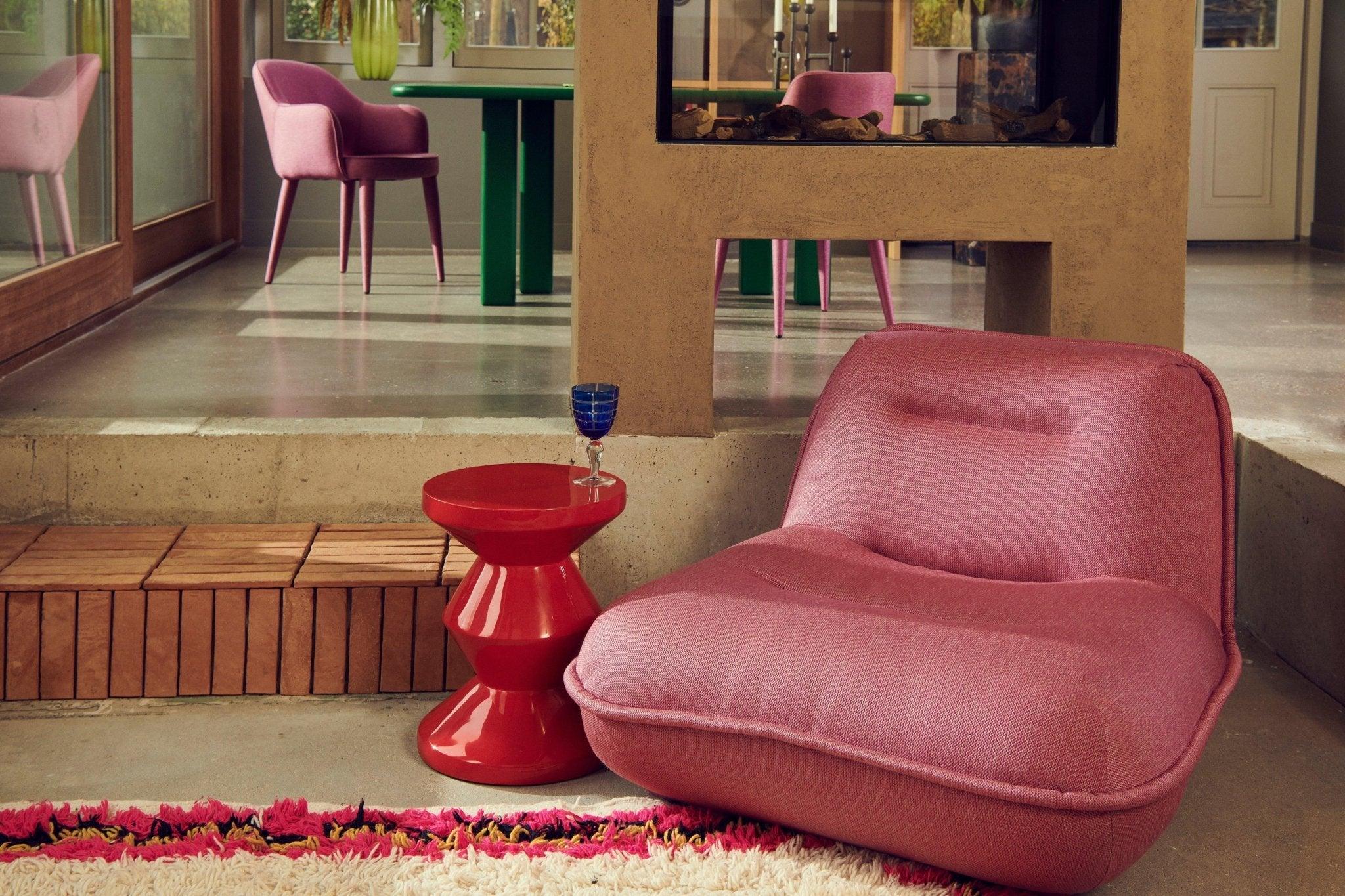 Fotel PUFF malinowy Pols Potten Eye on Design