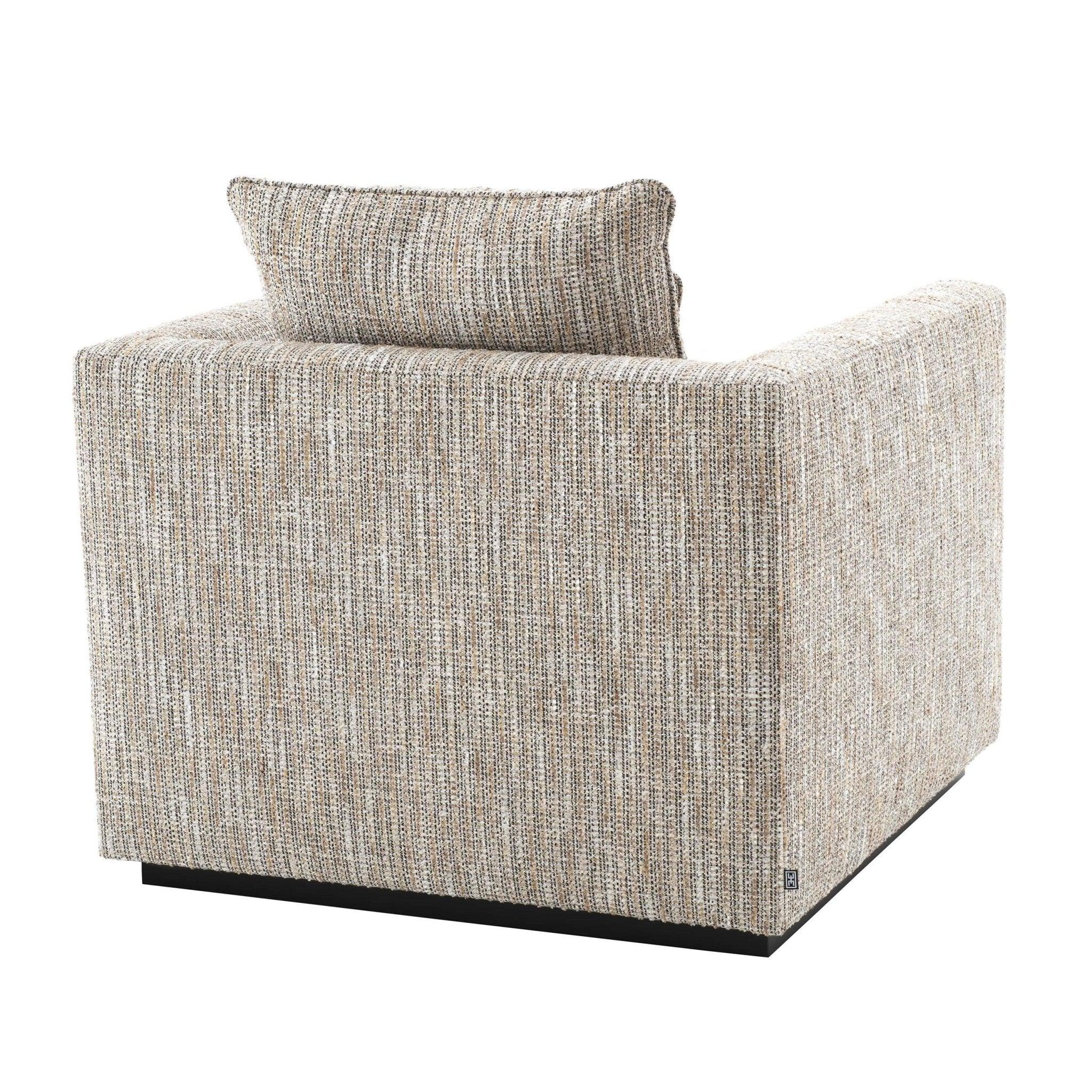 Fotel TAYLOR beżowoszary Eichholtz Eye on Design