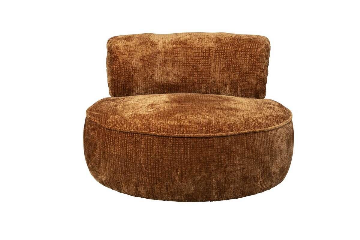 Fotel TILBURY karmelowy Dutchbone Eye on Design